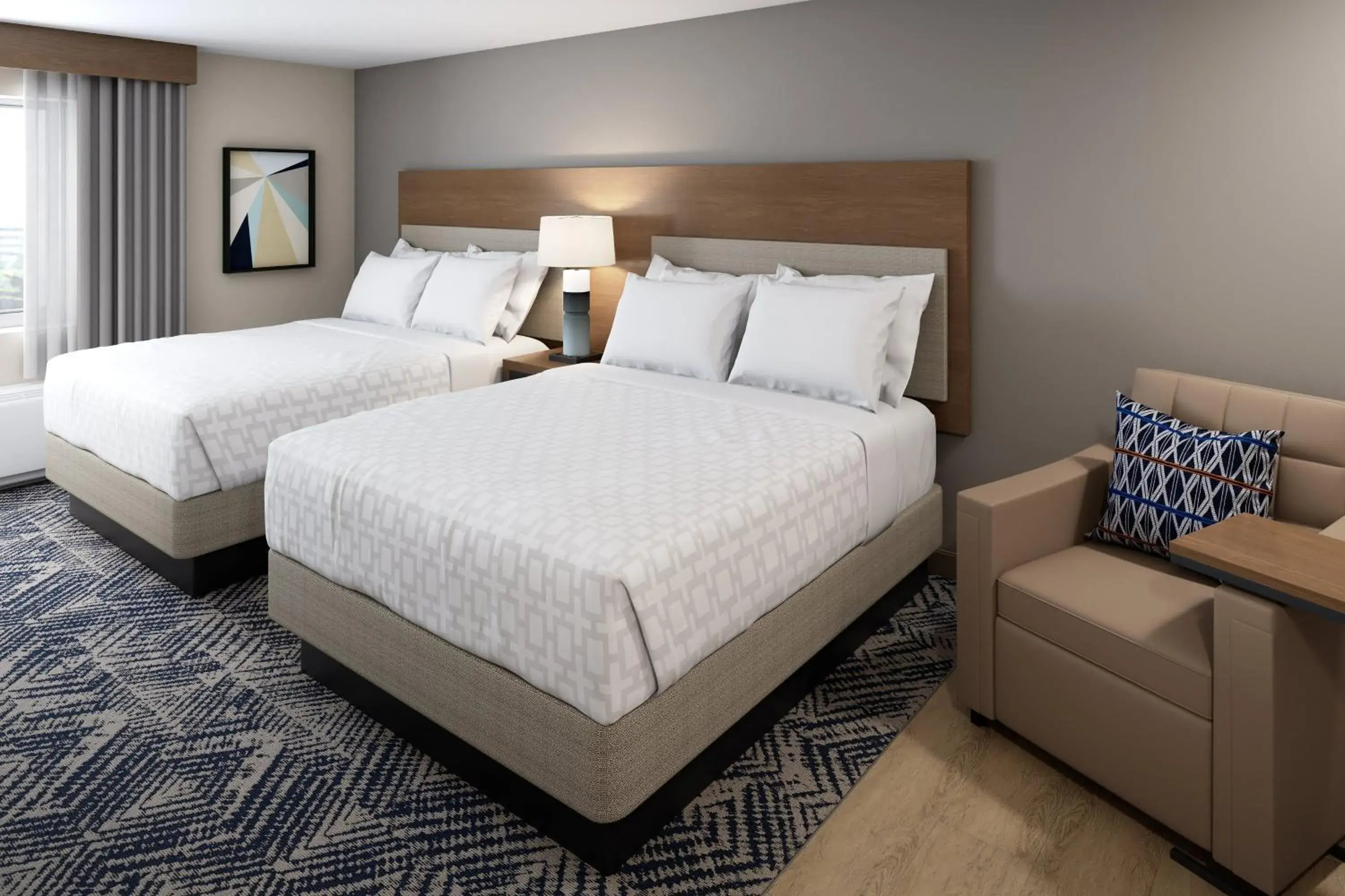 Studio Queen Suite with Two Queen Beds - Communications Accessible in Candlewood Suites Lawrenceville - Princeton by IHG Studio Queen Suite with Two Queen Beds - Communications Accessible in Candlewood Suites Lawrenceville - Princeton by IHG