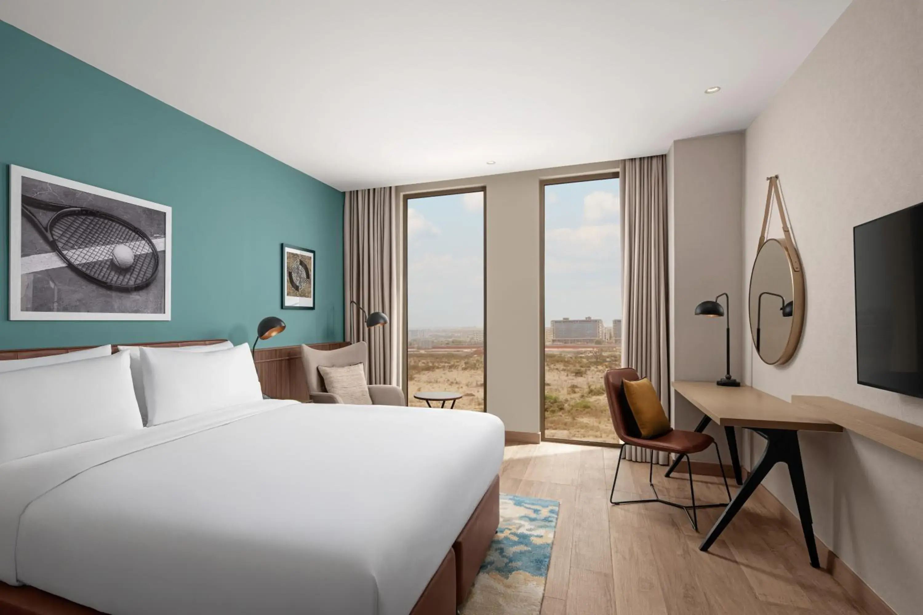 Standard King Room with Stadium View in Four Points by Sheraton Dakar Diamniadio Standard King Room with Stadium View in Four Points by Sheraton Dakar Diamniadio