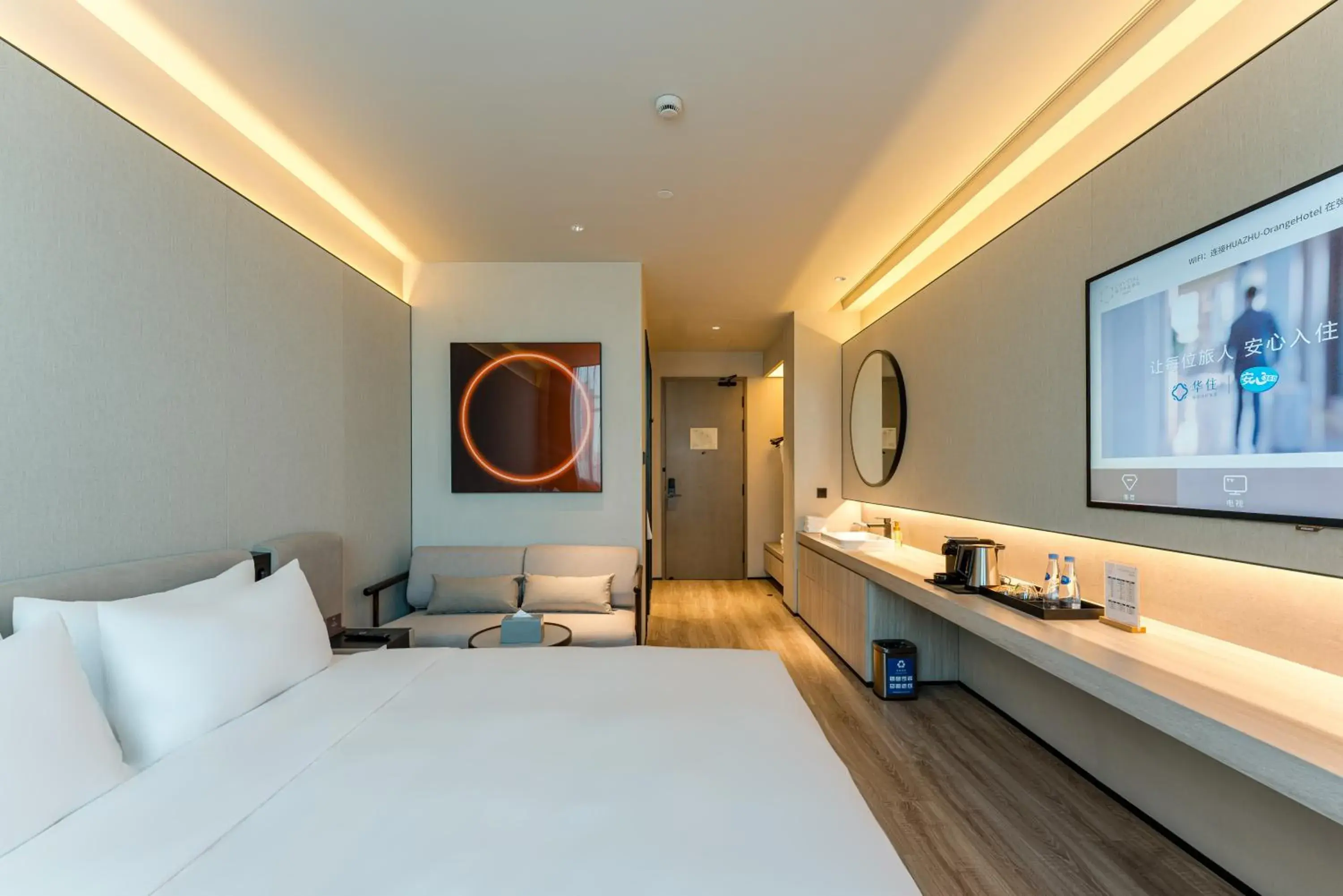 Double Room in Crystal Hotel Shanghai North Sichuan Road on the Bund Double Room in Crystal Hotel Shanghai North Sichuan Road on the Bund