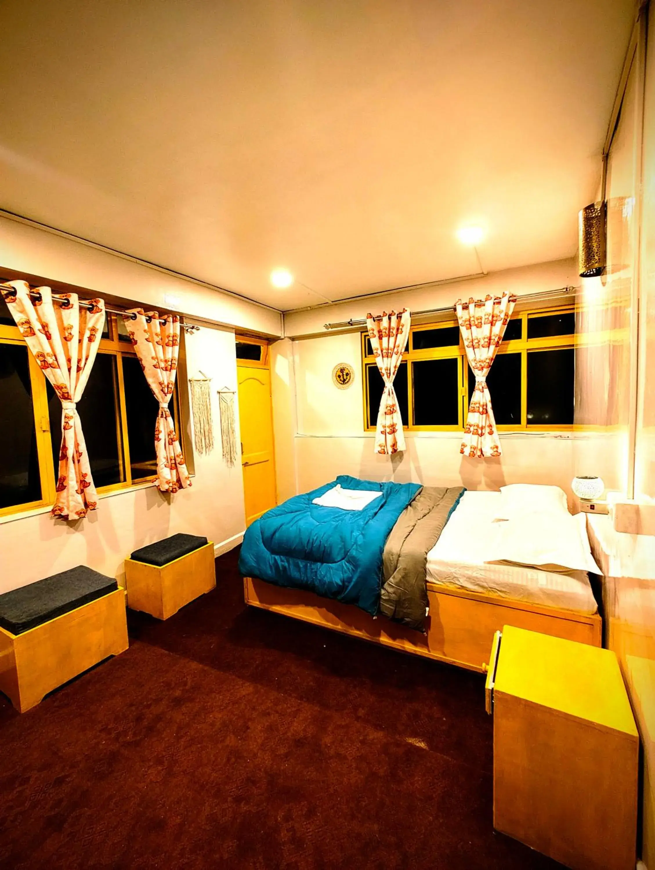 Deluxe Double Room with Balcony in Hidden Monkey Stays Darjeeling, Batasia Deluxe Double Room with Balcony in Hidden Monkey Stays Darjeeling, Batasia