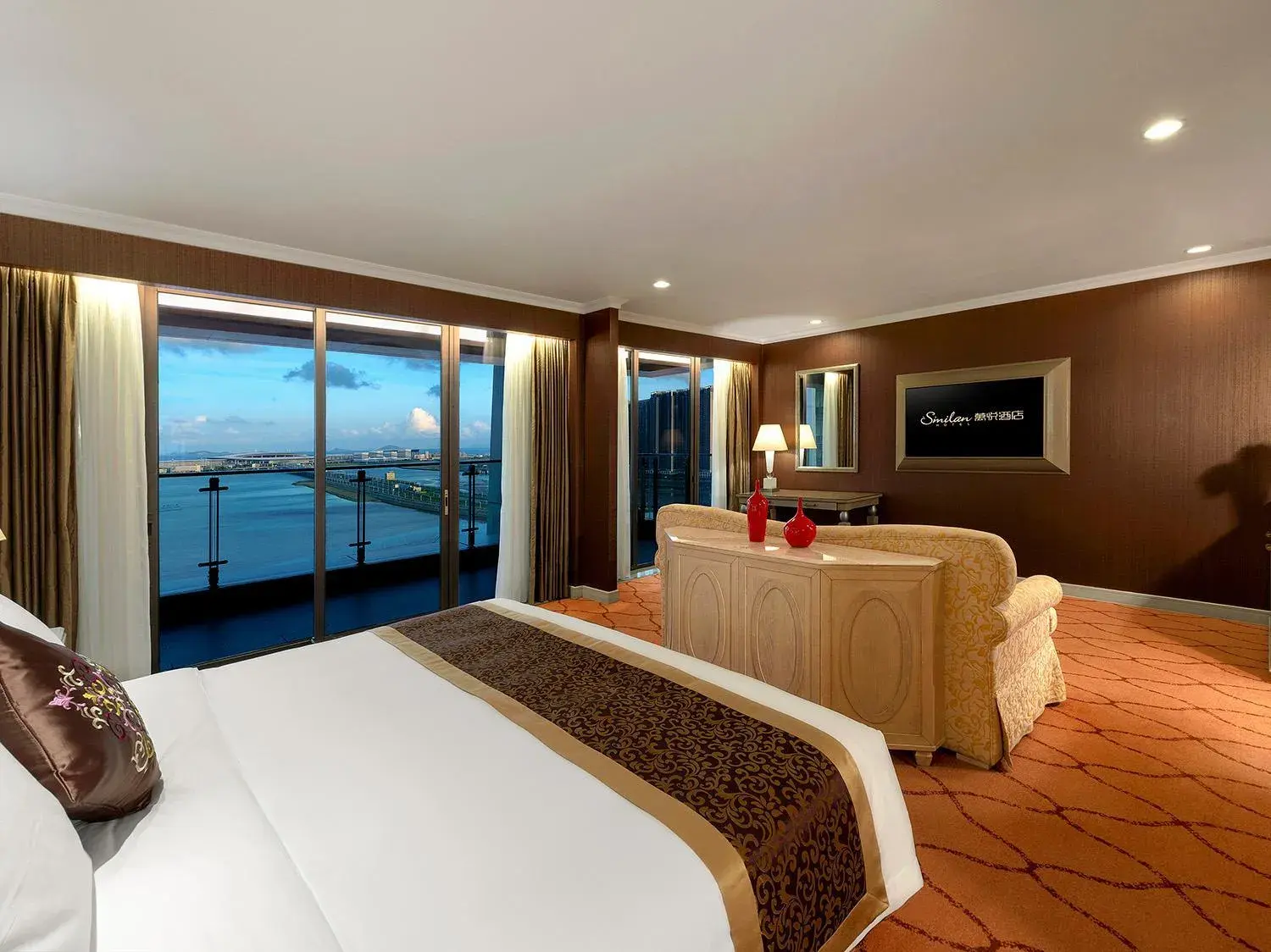 Deluxe King Room-Sea View - single occupancy in Similan Hotel Zhuhai-Gongbei Port Deluxe King Room-Sea View - single occupancy in Similan Hotel Zhuhai-Gongbei Port