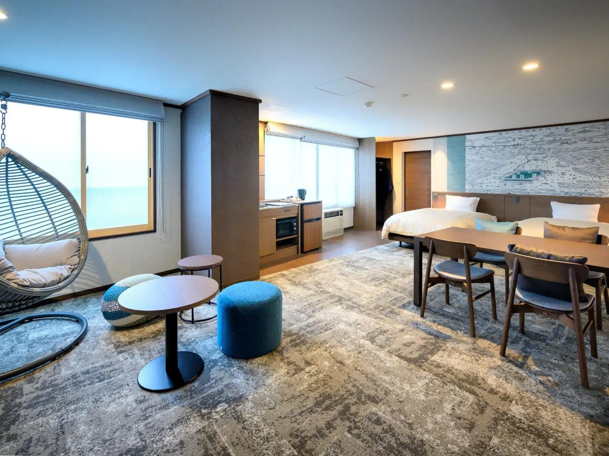Quadruple Room with Kitchenette and Shower - single occupancy in Gensen Ichinoyu Quadruple Room with Kitchenette and Shower - single occupancy in Gensen Ichinoyu