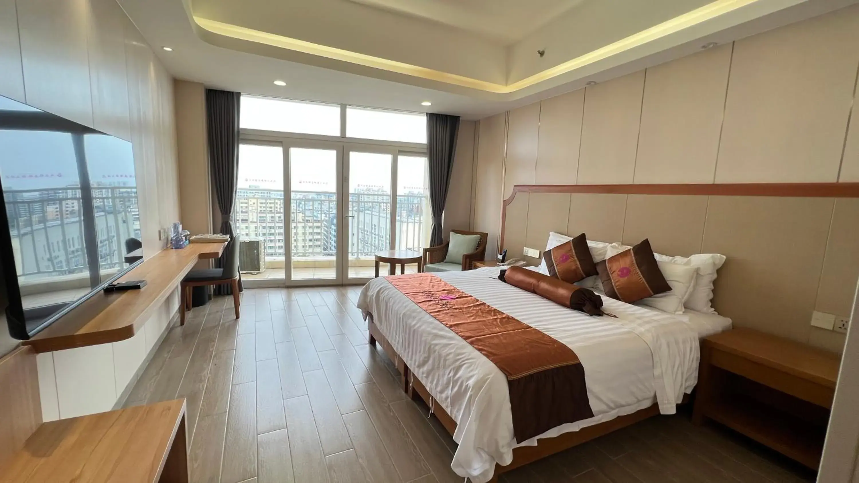 Business Queen Room in Wenchang Waika Hotel Business Queen Room in Wenchang Waika Hotel