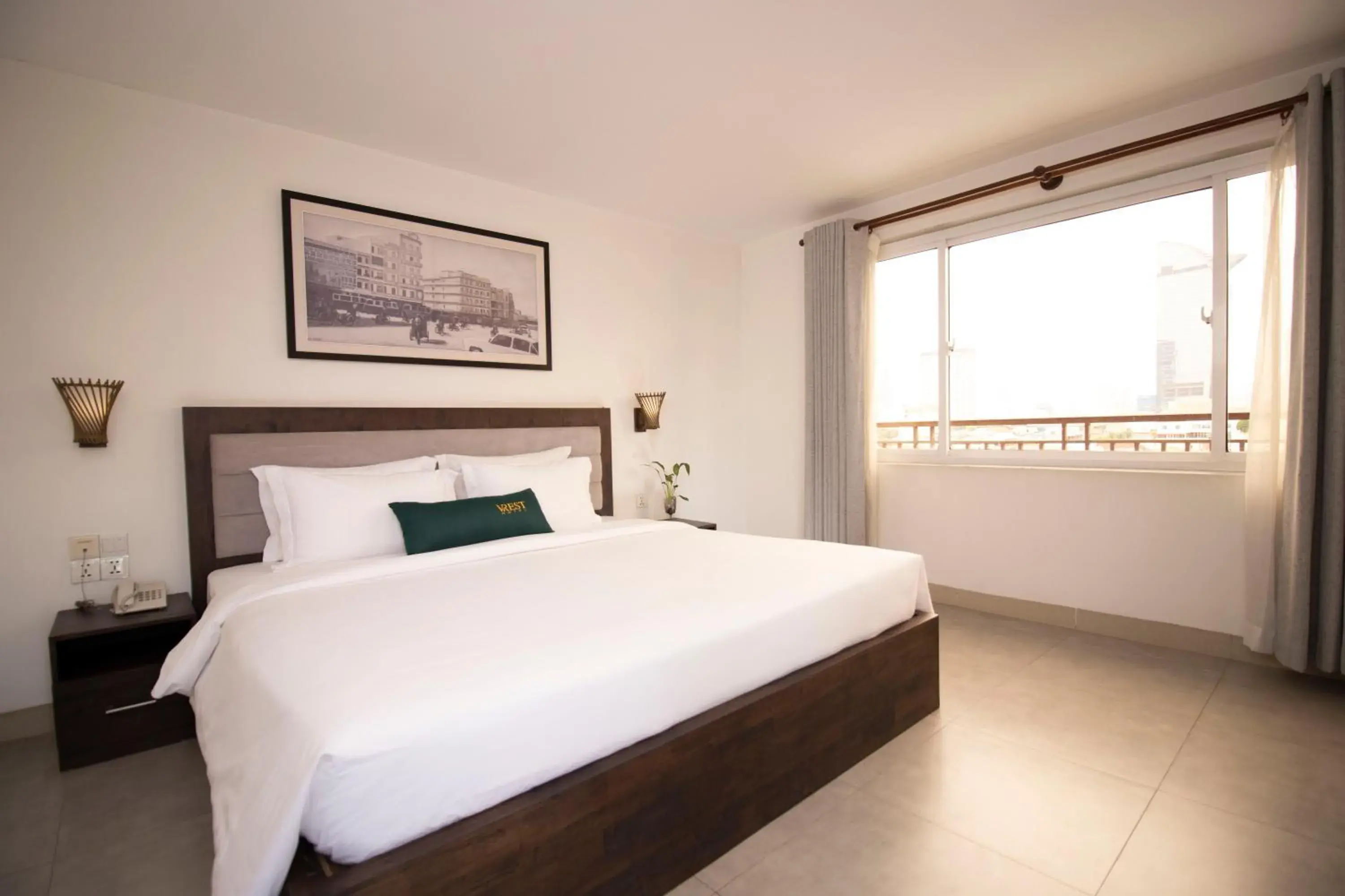 Deluxe Double Room with Balcony in Vrest Hotel Deluxe Double Room with Balcony in Vrest Hotel