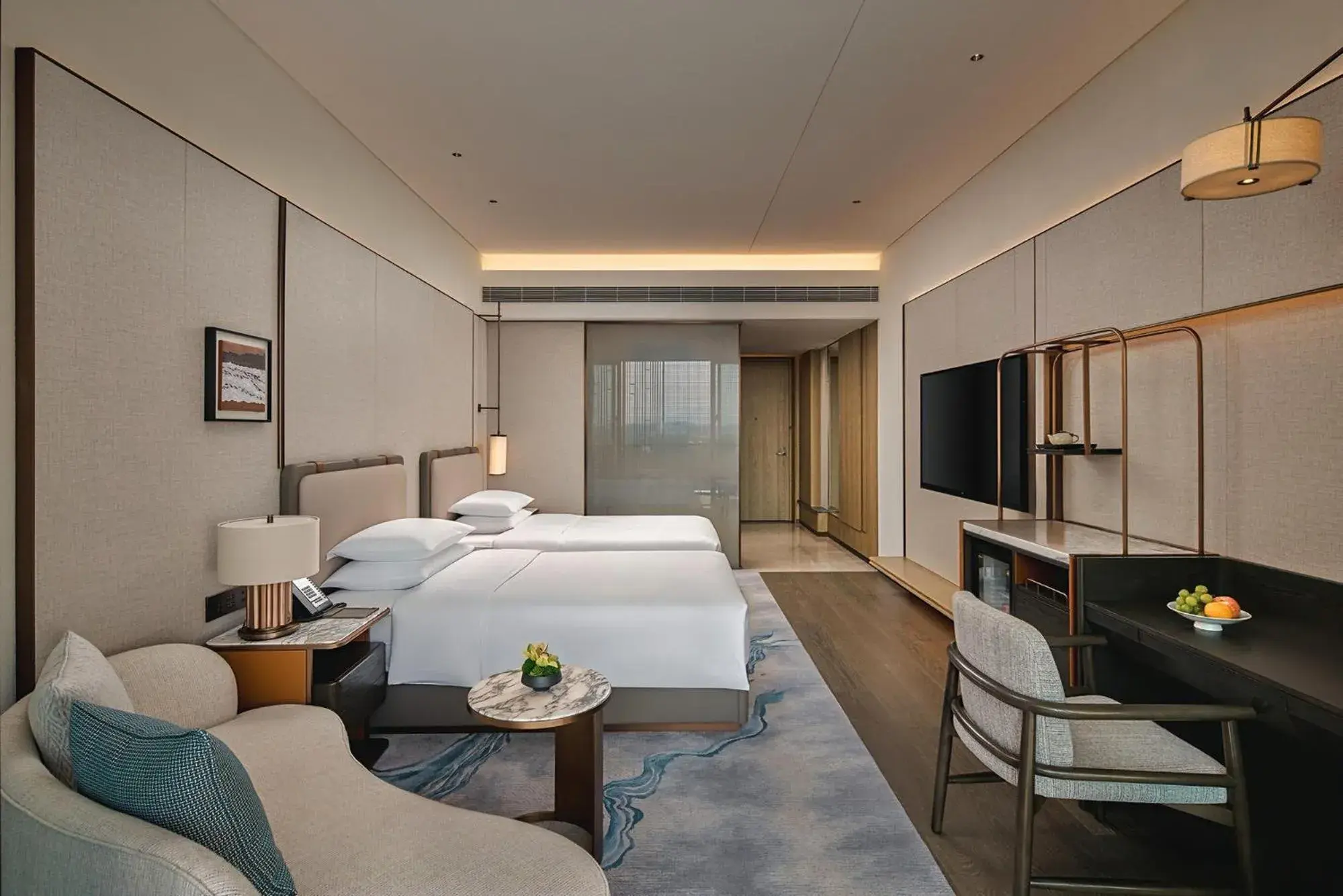 Twin Room in Hyatt Regency Huangshan Hengjiangwan Twin Room in Hyatt Regency Huangshan Hengjiangwan