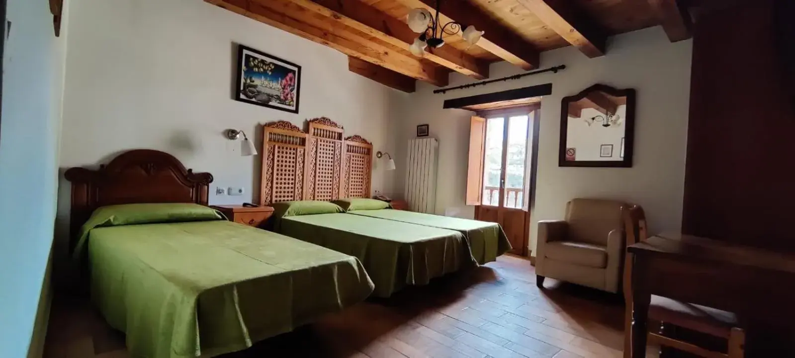 Triple Room in Hotel Rural La Puebla Triple Room in Hotel Rural La Puebla