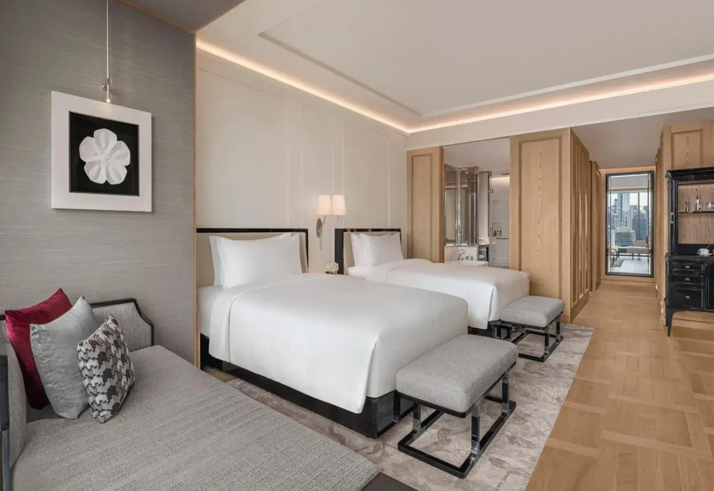 Club Double Room with Two Double Beds - Club Lounge Access (THB 2,000 hotel credit per stay from 1 Sep to 31 Oct 2025) in The Ritz-Carlton, Bangkok Club Double Room with Two Double Beds - Club Lounge Access (THB 2,000 hotel credit per stay from 1 Sep to 31 Oct 2025) in The Ritz-Carlton, Bangkok