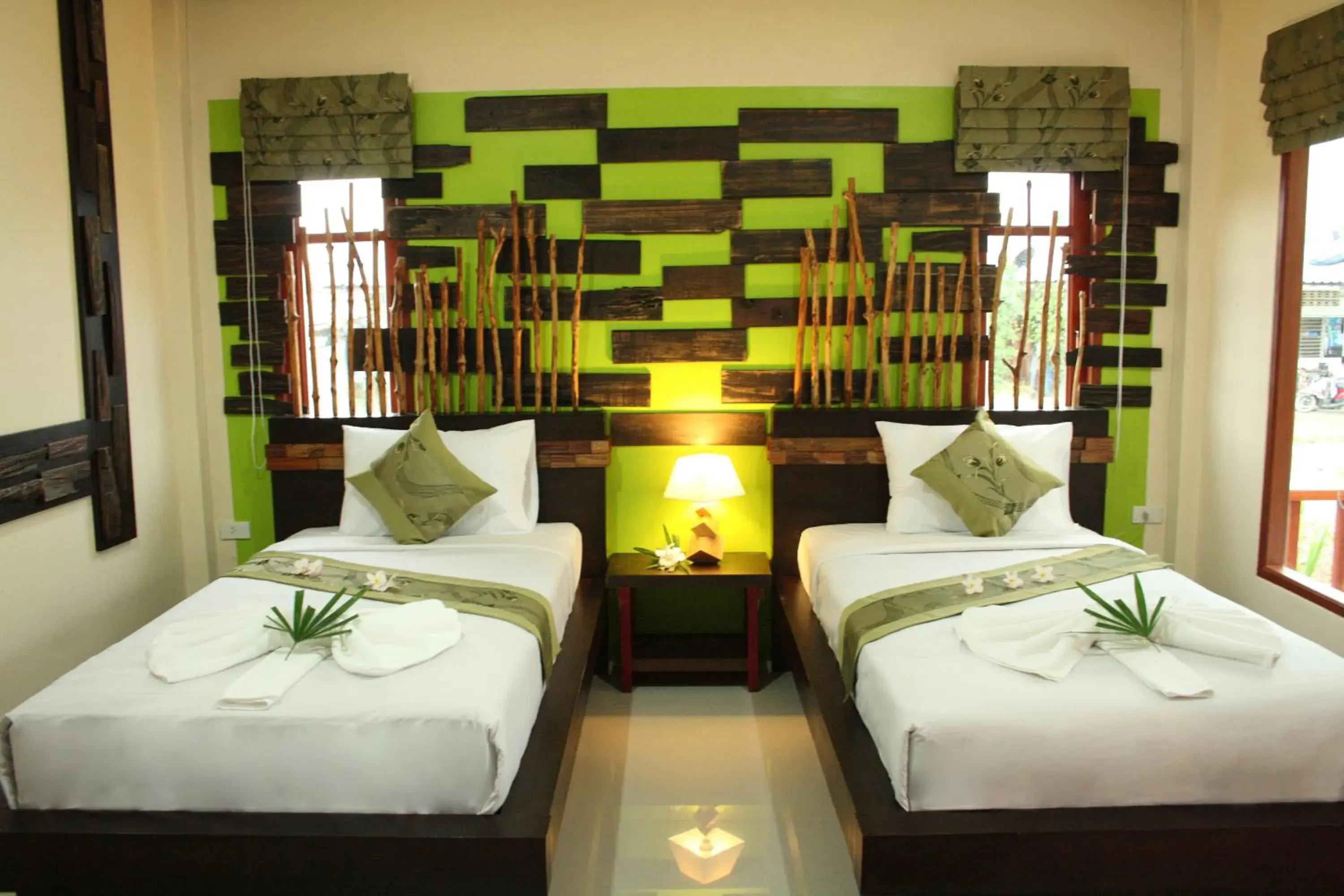 Twin Room with Balcony in Bida Daree Resort Twin Room with Balcony in Bida Daree Resort