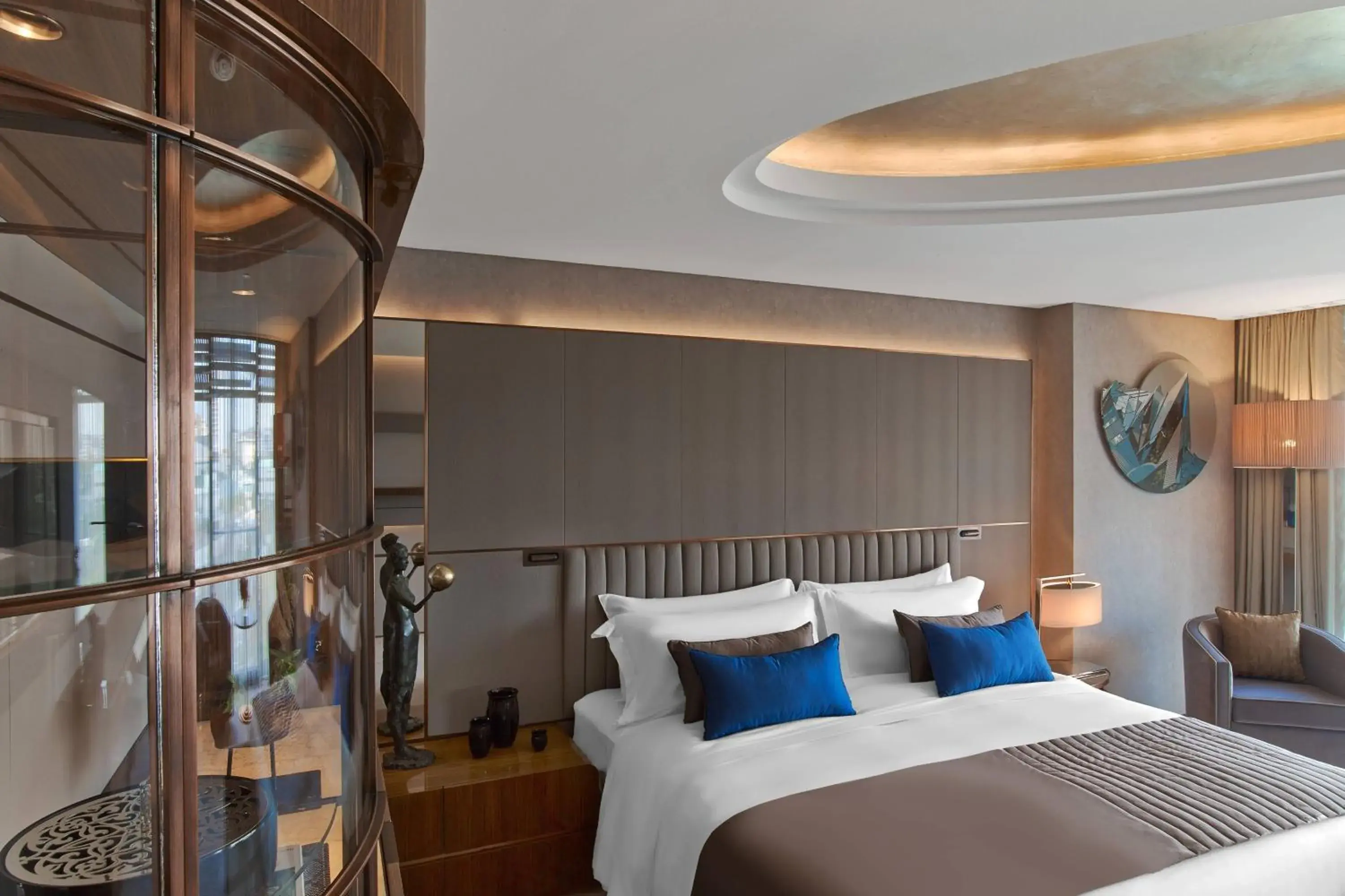 Deluxe King Room with Macka Park View (St. Regis Butler Service) in The St. Regis Istanbul Deluxe King Room with Macka Park View (St. Regis Butler Service) in The St. Regis Istanbul