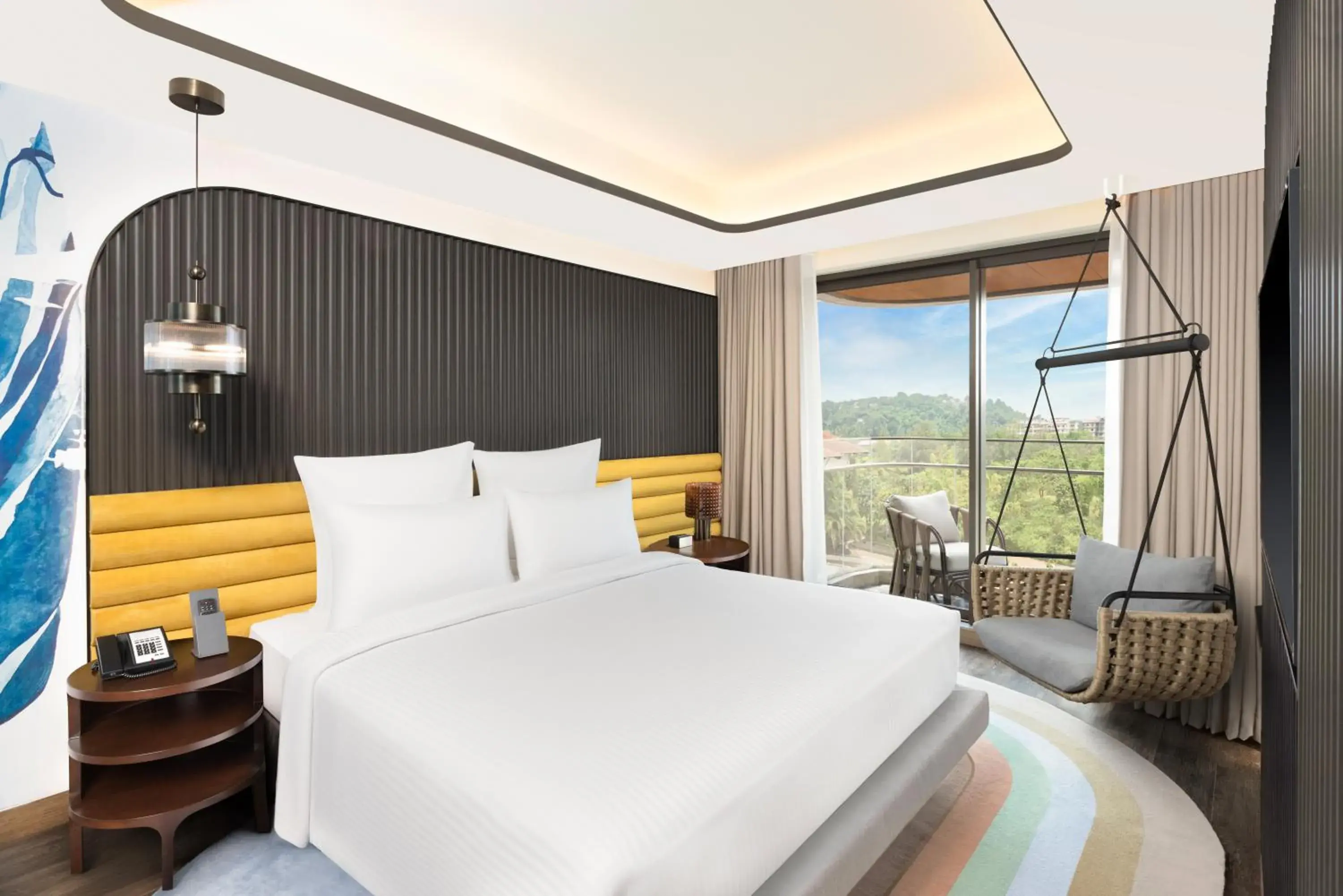 Executive Double Suite with Sofa Bed and Balcony in Novotel Goa Panjim Executive Double Suite with Sofa Bed and Balcony in Novotel Goa Panjim