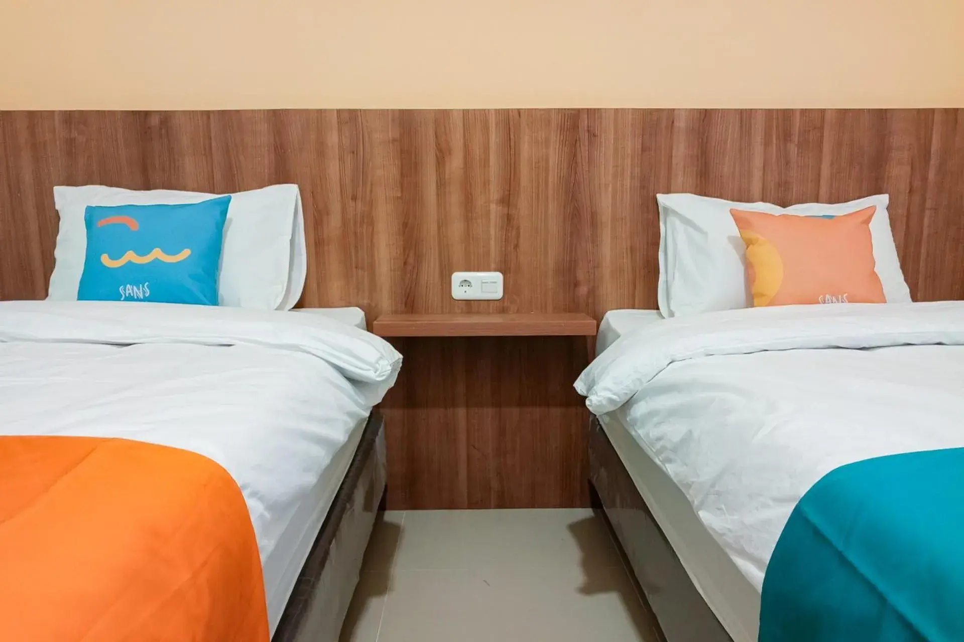 Superior Twin Room in Sans Max Living Tangerang Superior Twin Room in Sans Max Living Tangerang