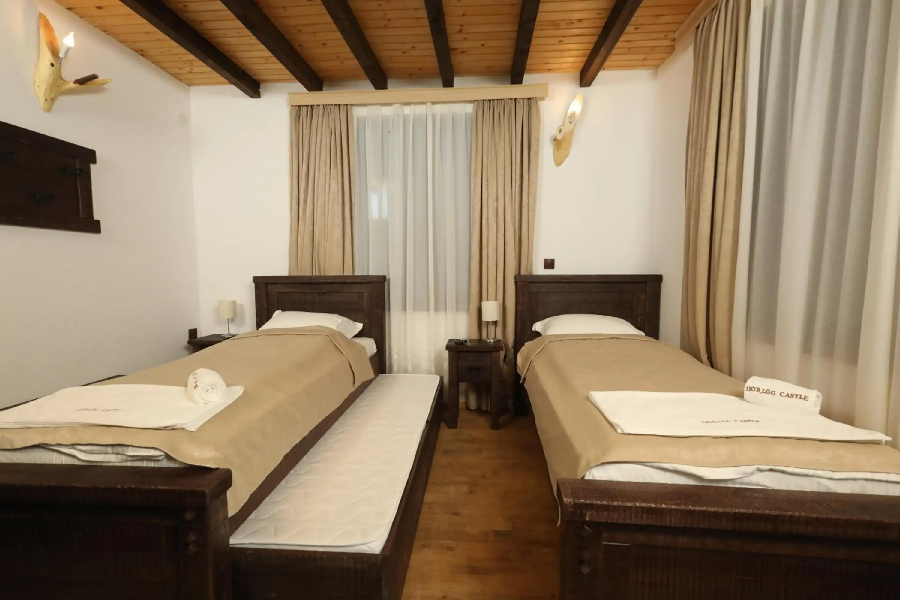 Twin Room with Balcony in Horlog Castle Twin Room with Balcony in Horlog Castle