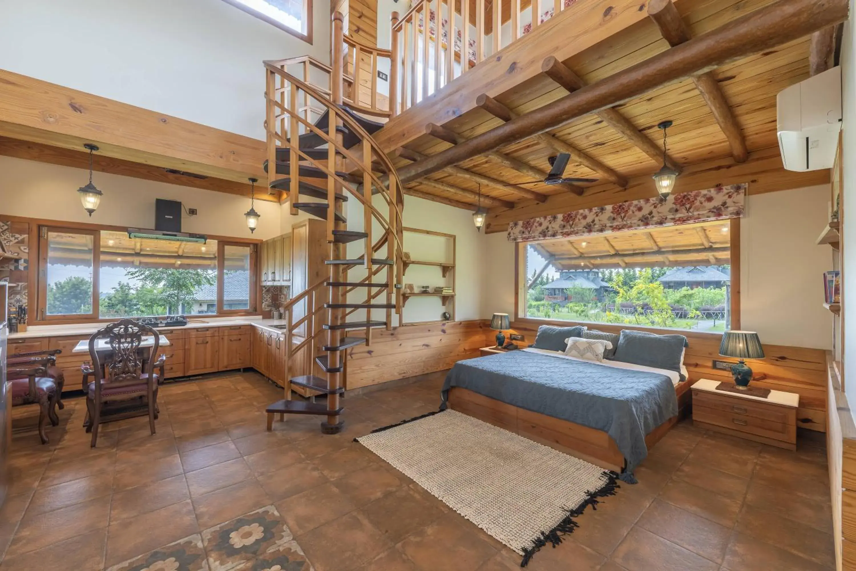 Luxury Quadruple Room in Echor Hill Farm Cottages Palampur Luxury Quadruple Room in Echor Hill Farm Cottages Palampur