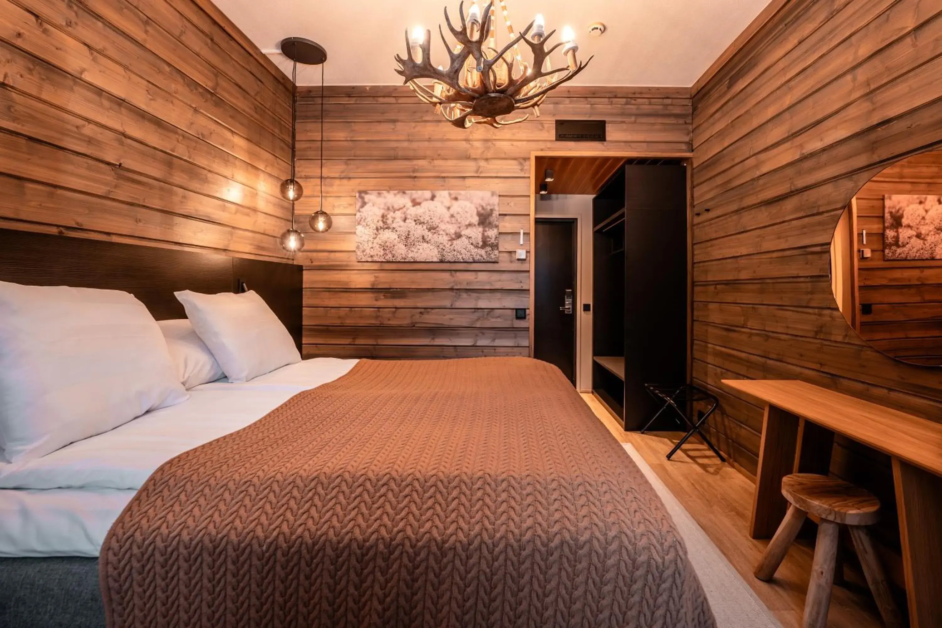 Wilderness Room - single occupancy in Wilderness Hotel Muotka & Igloos Wilderness Room - single occupancy in Wilderness Hotel Muotka & Igloos