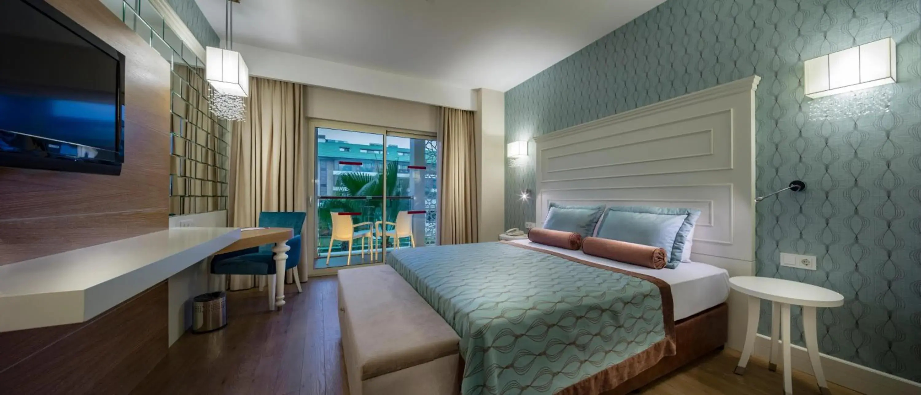 Standard Double or Twin Room with Side Seaview in Sentido Trendy Verbena Beach Hotel Standard Double or Twin Room with Side Seaview in Sentido Trendy Verbena Beach Hotel