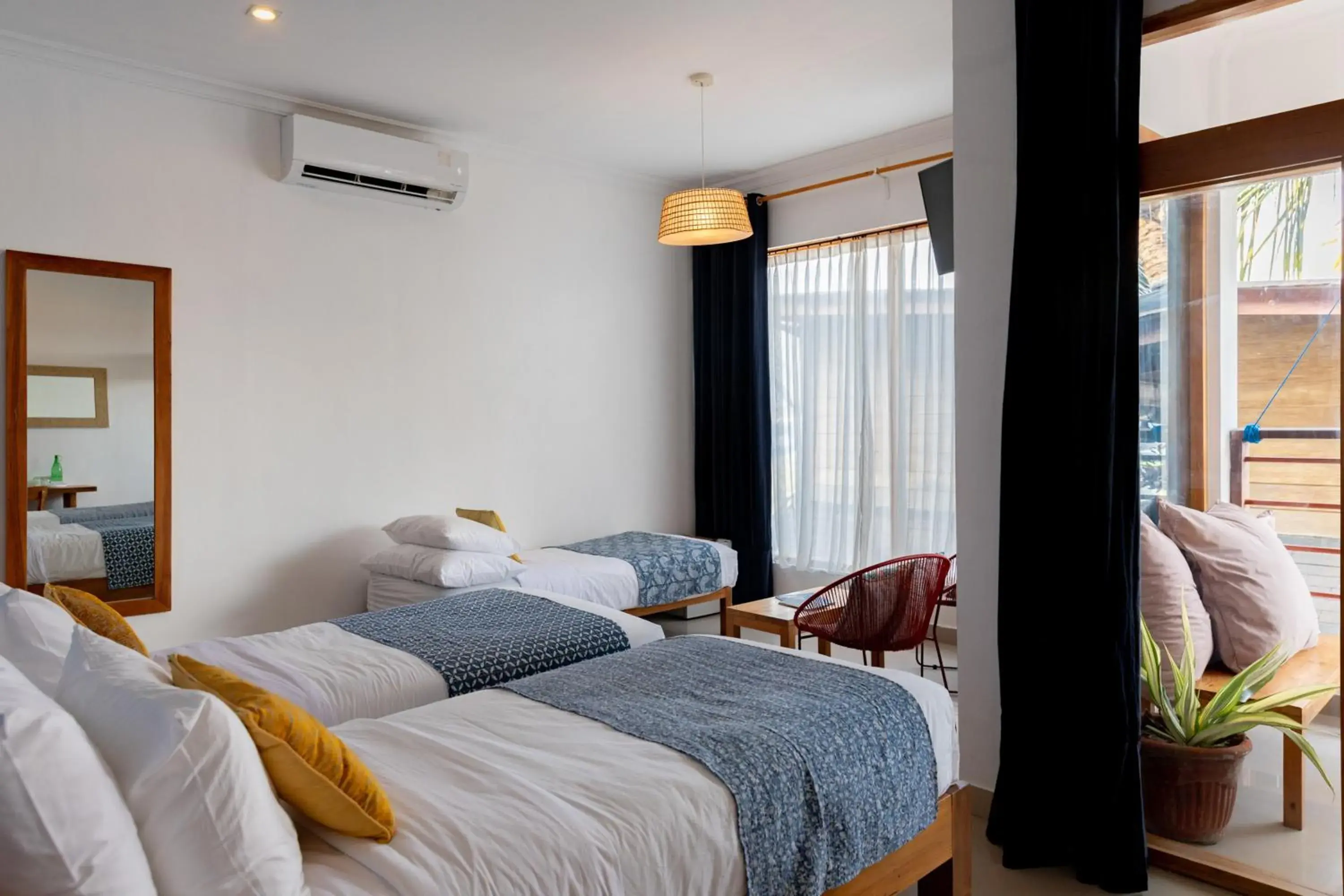 Partial Sea View Triple in Pesona Beach Resort & Spa - Adults Only Partial Sea View Triple in Pesona Beach Resort & Spa - Adults Only