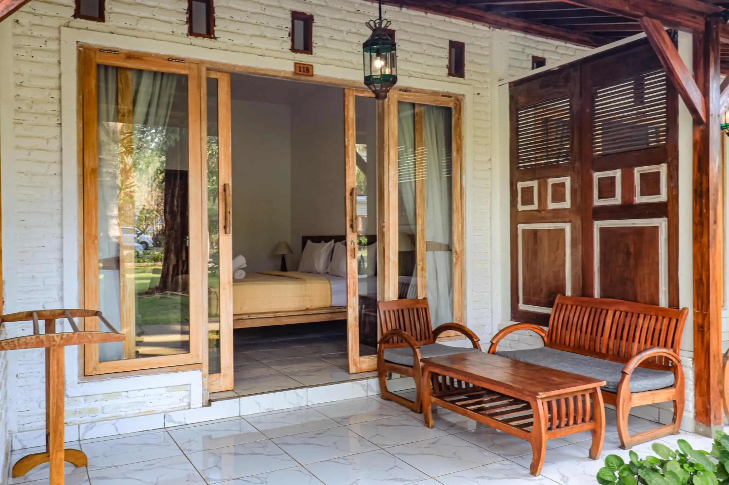 Superior Double or Twin Room with Garden View in Mina Tanjung Hotel Superior Double or Twin Room with Garden View in Mina Tanjung Hotel