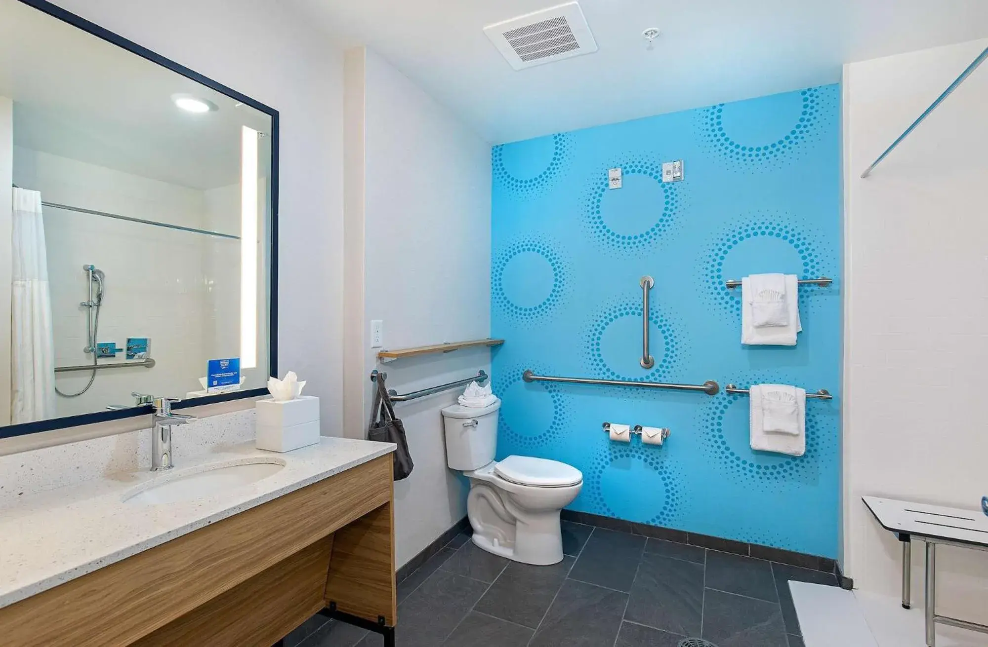 King Room with Bath Tub - Mobility Access in Tru By Hilton Stockbridge King Room with Bath Tub - Mobility Access in Tru By Hilton Stockbridge