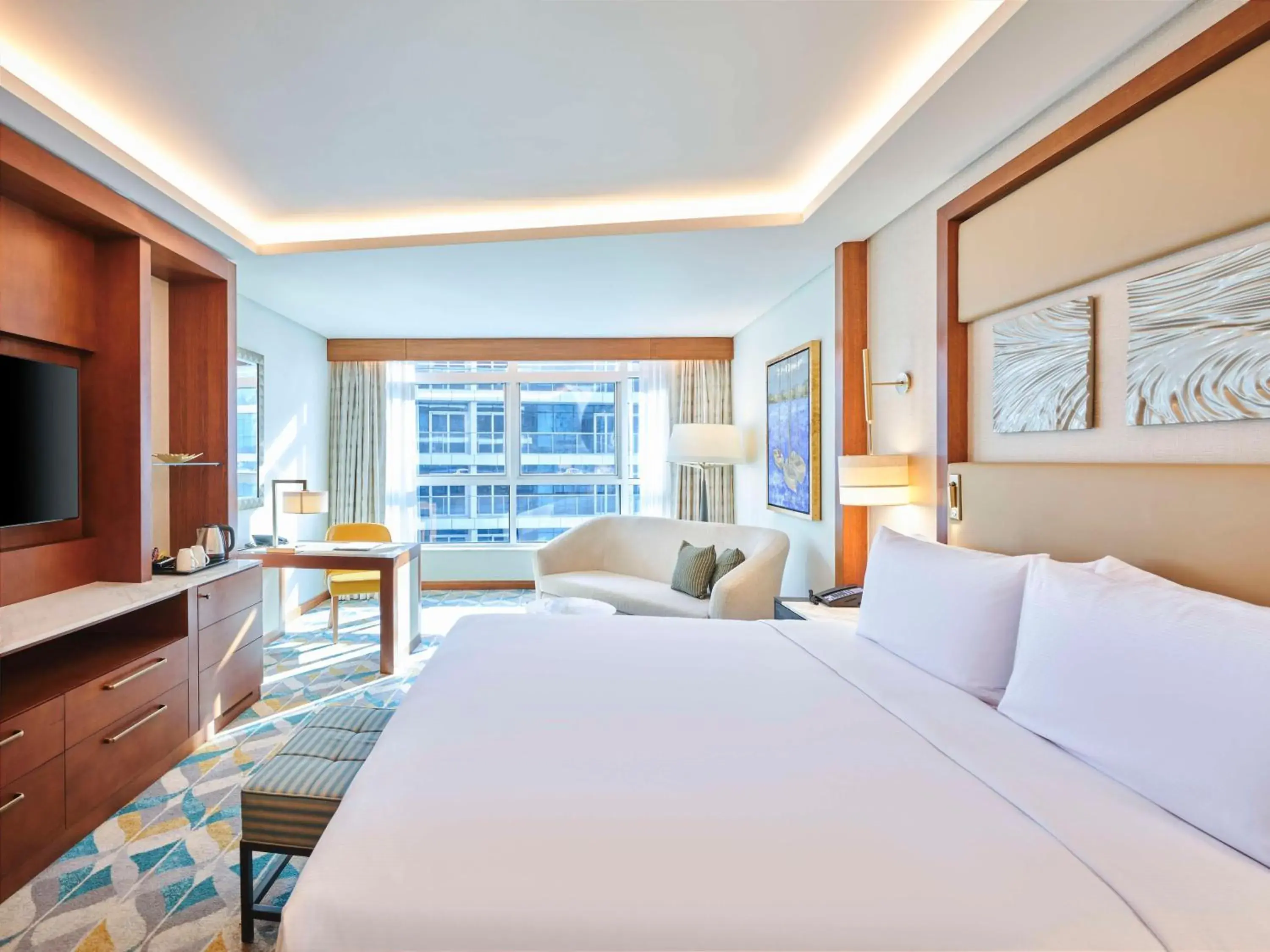 Executive King Room in Hilton Cairo Nile Maadi Executive King Room in Hilton Cairo Nile Maadi