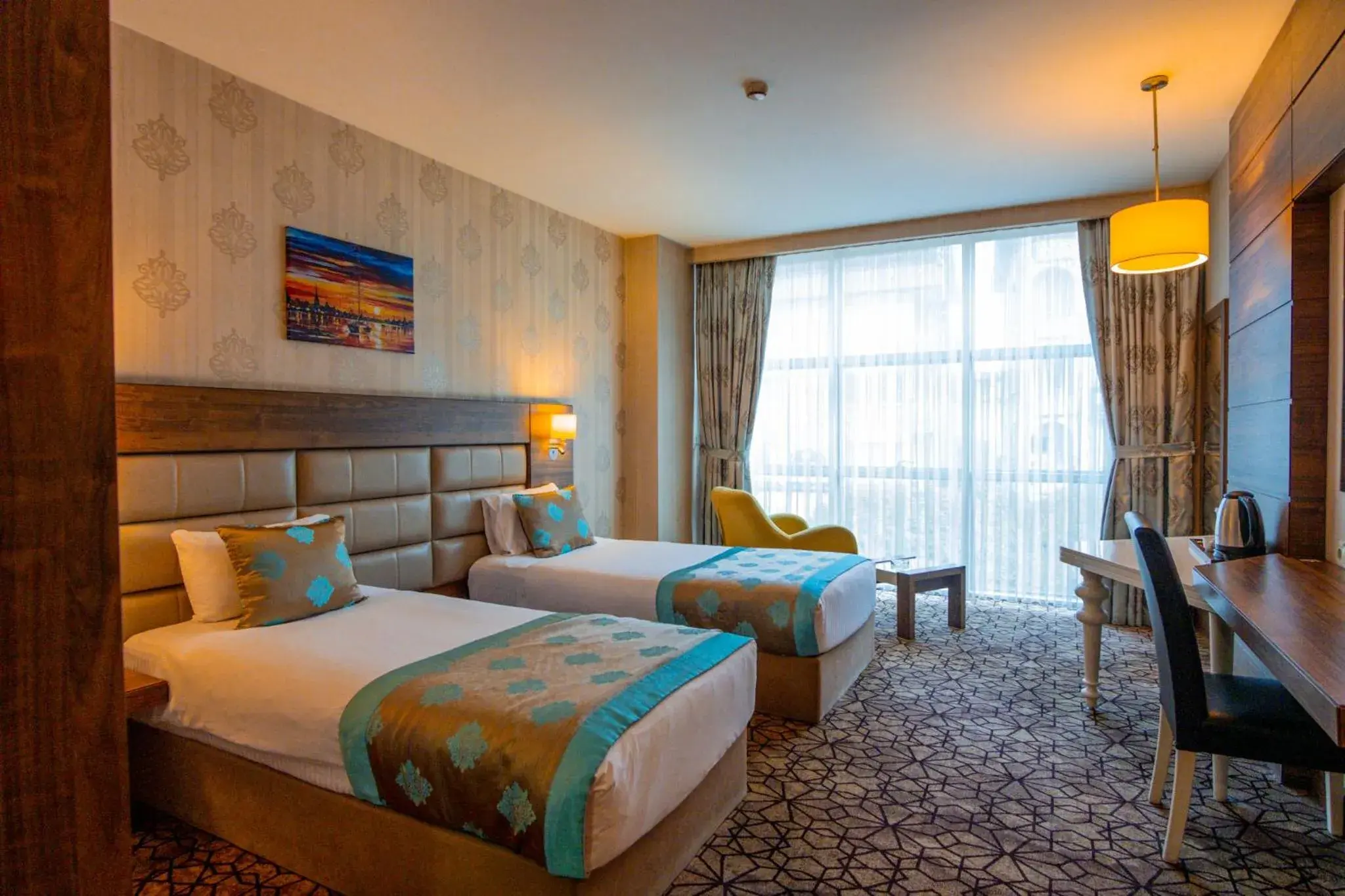 Deluxe Twin Room in Royal Hotel Inegol Deluxe Twin Room in Royal Hotel Inegol