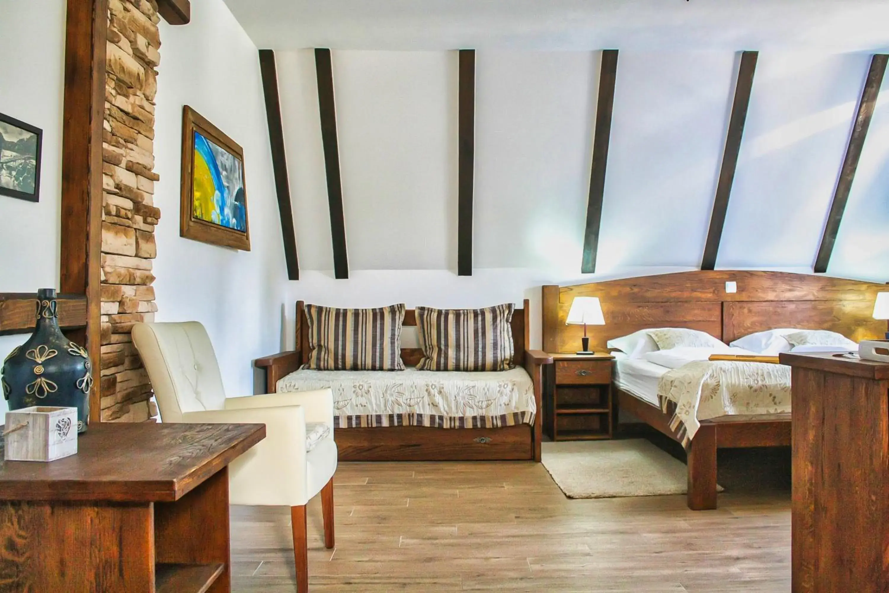 Family Room with Garden View in Etno Garden Exclusive Family Room with Garden View in Etno Garden Exclusive