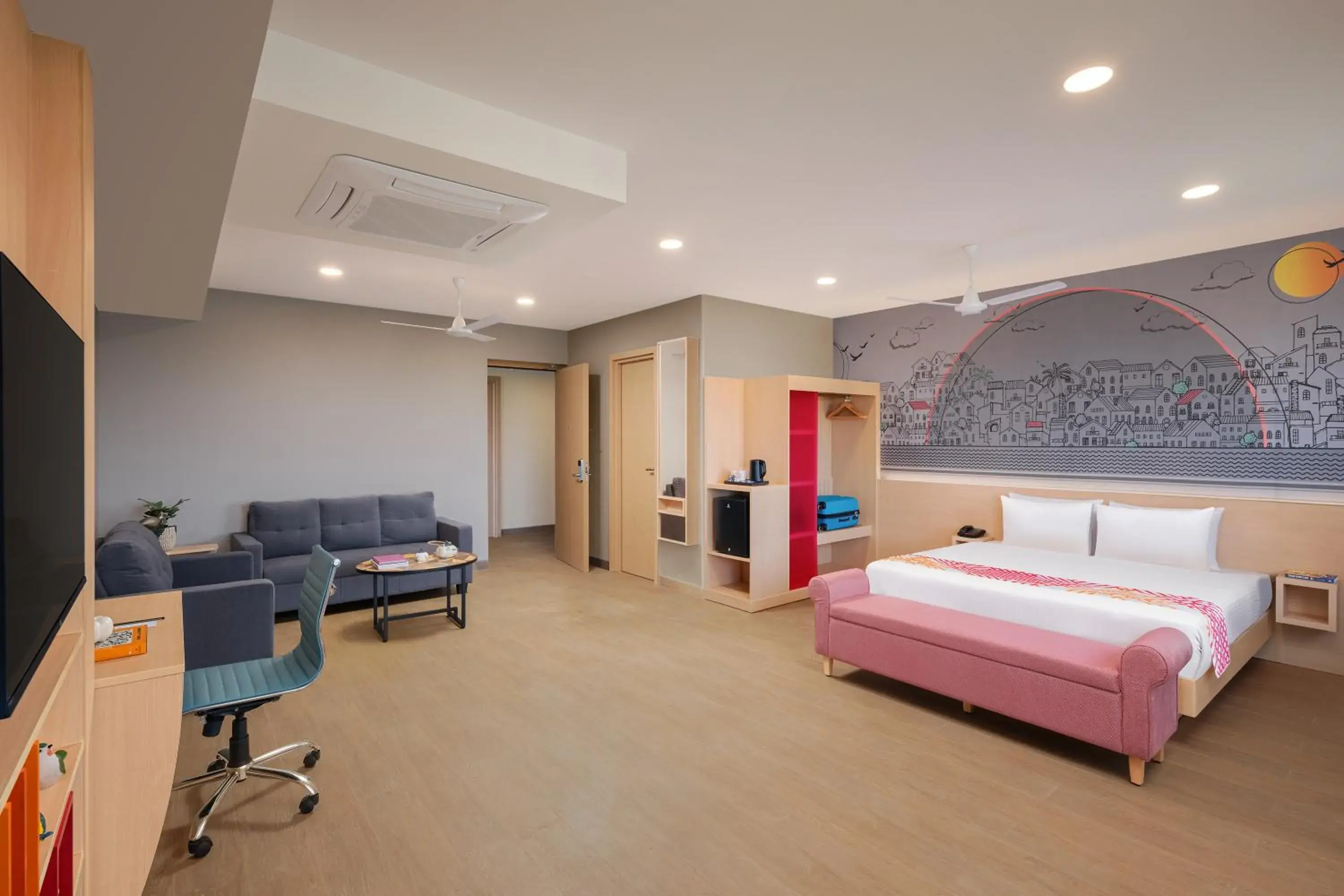 Executive King Room- Coastal View in Ginger Goa Candolim Executive King Room- Coastal View in Ginger Goa Candolim