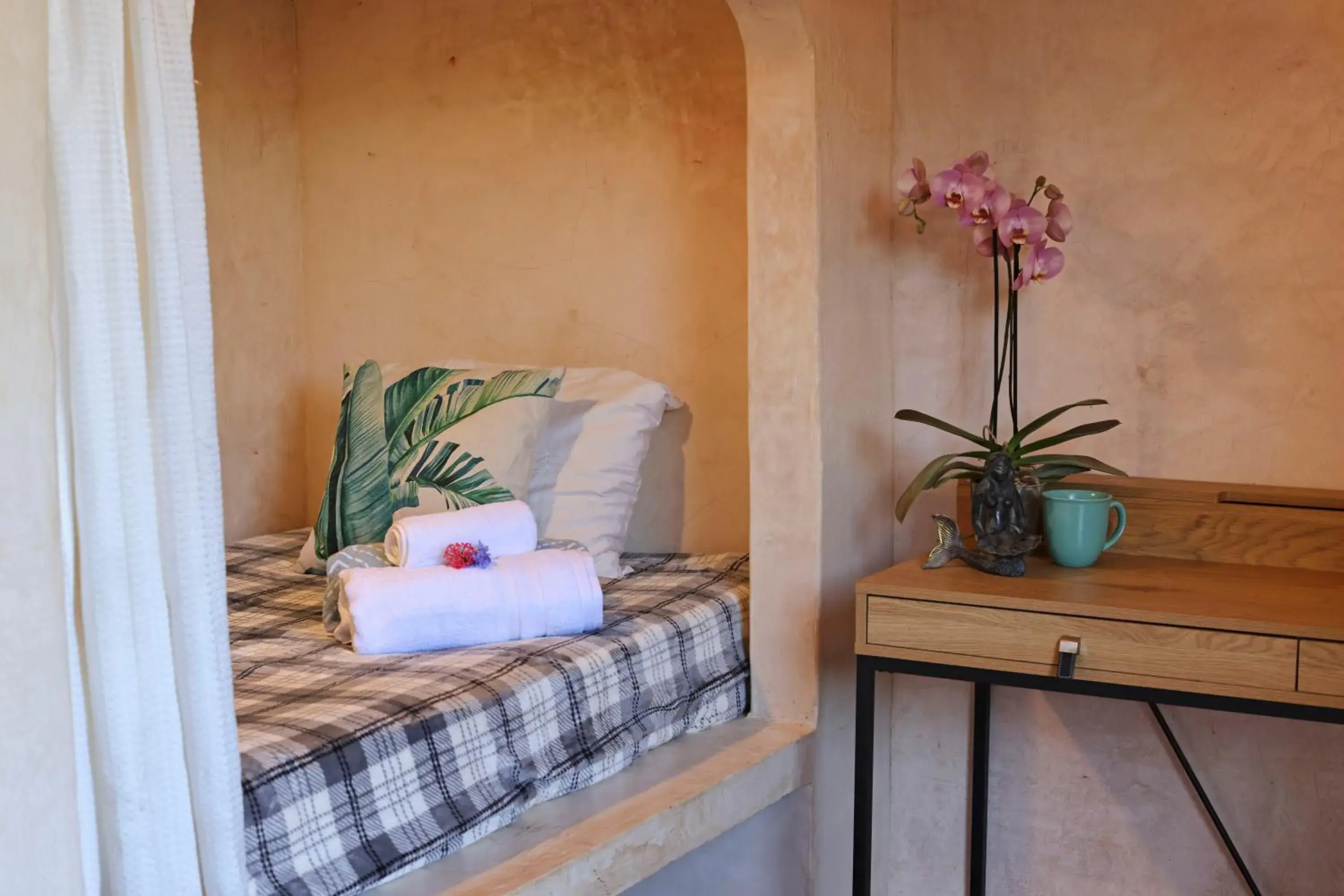 Quadruple Room with Garden View in Nomada Wellness Hotel Quadruple Room with Garden View in Nomada Wellness Hotel