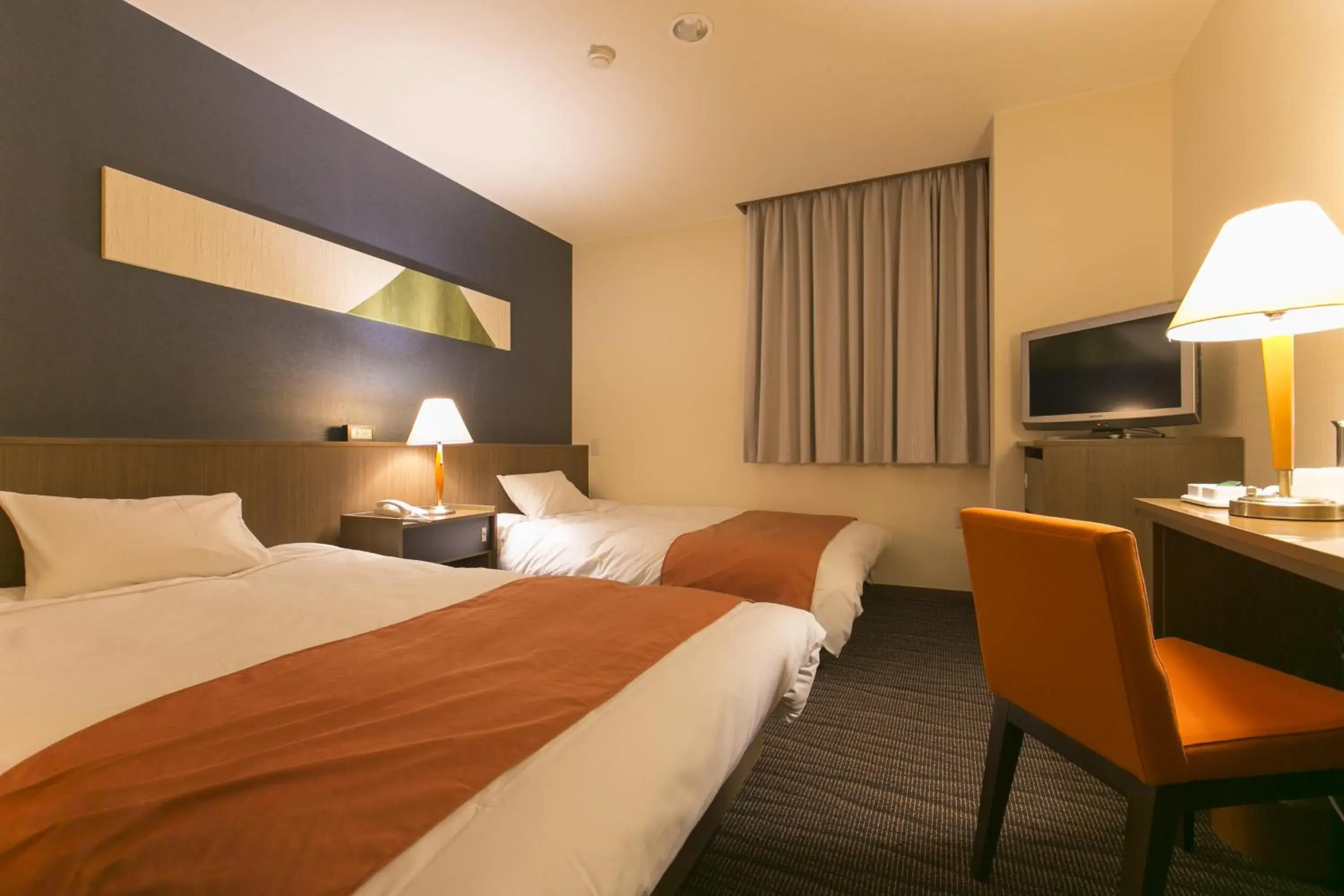 Economy Twin Room - Non-Smoking in Fujisan Station Hotel Economy Twin Room - Non-Smoking in Fujisan Station Hotel