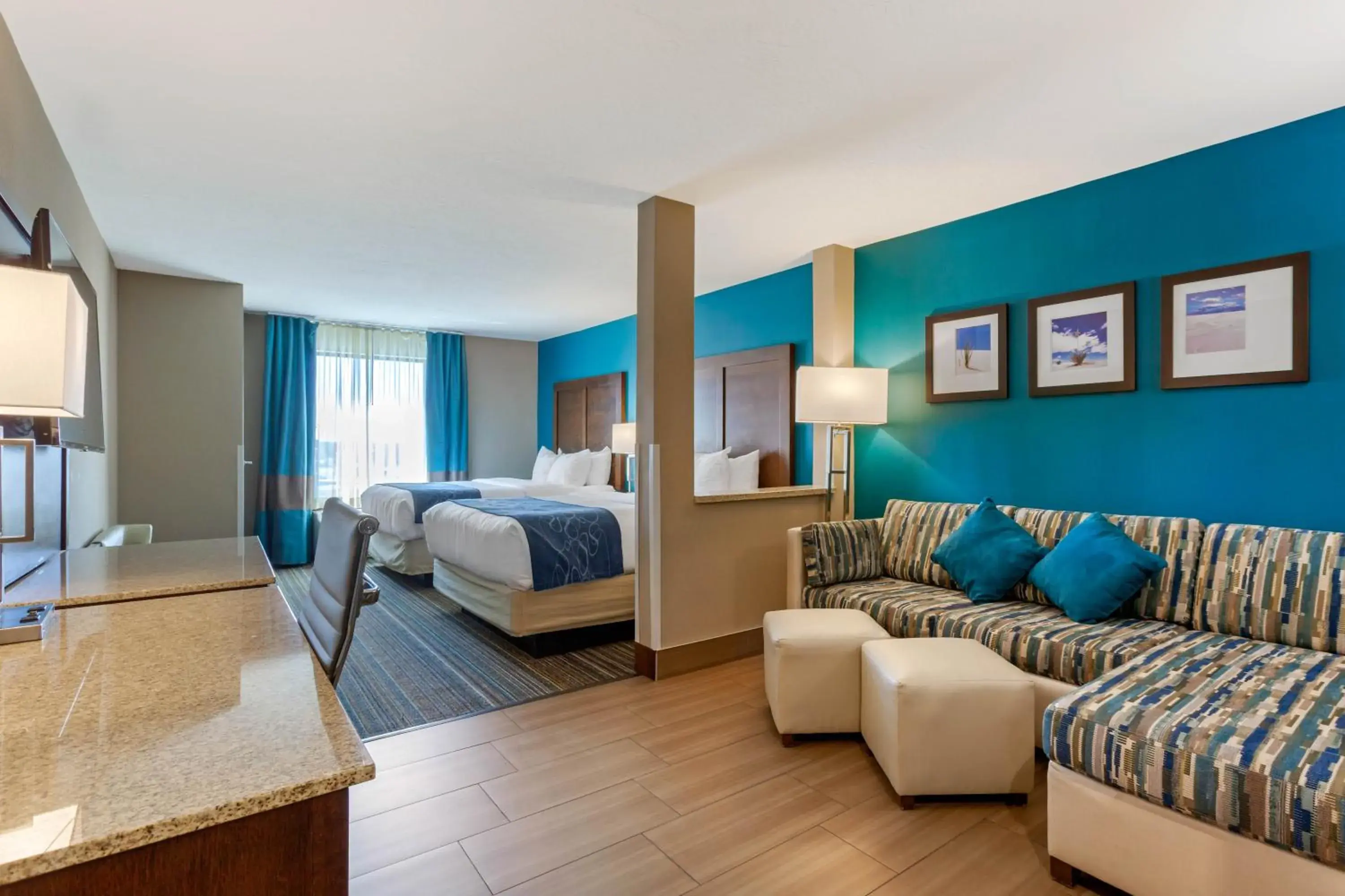 Queen Suite with Two Queen Beds - Accessible/Non-Smoking in Comfort Suites of Las Cruces I-25 North Queen Suite with Two Queen Beds - Accessible/Non-Smoking in Comfort Suites of Las Cruces I-25 North