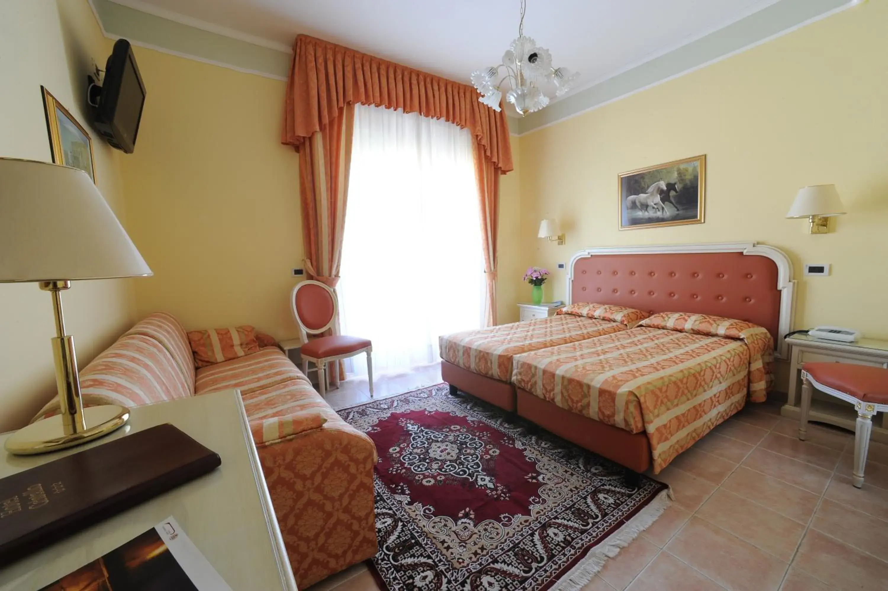 Superior Double or Twin Room with Lake View in Hotel Cristallo Superior Double or Twin Room with Lake View in Hotel Cristallo