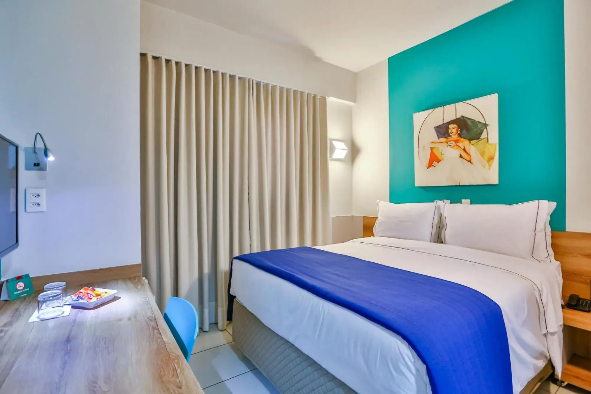 Superior Queen Room in Mega Moda Goiania Hotel Superior Queen Room in Mega Moda Goiania Hotel