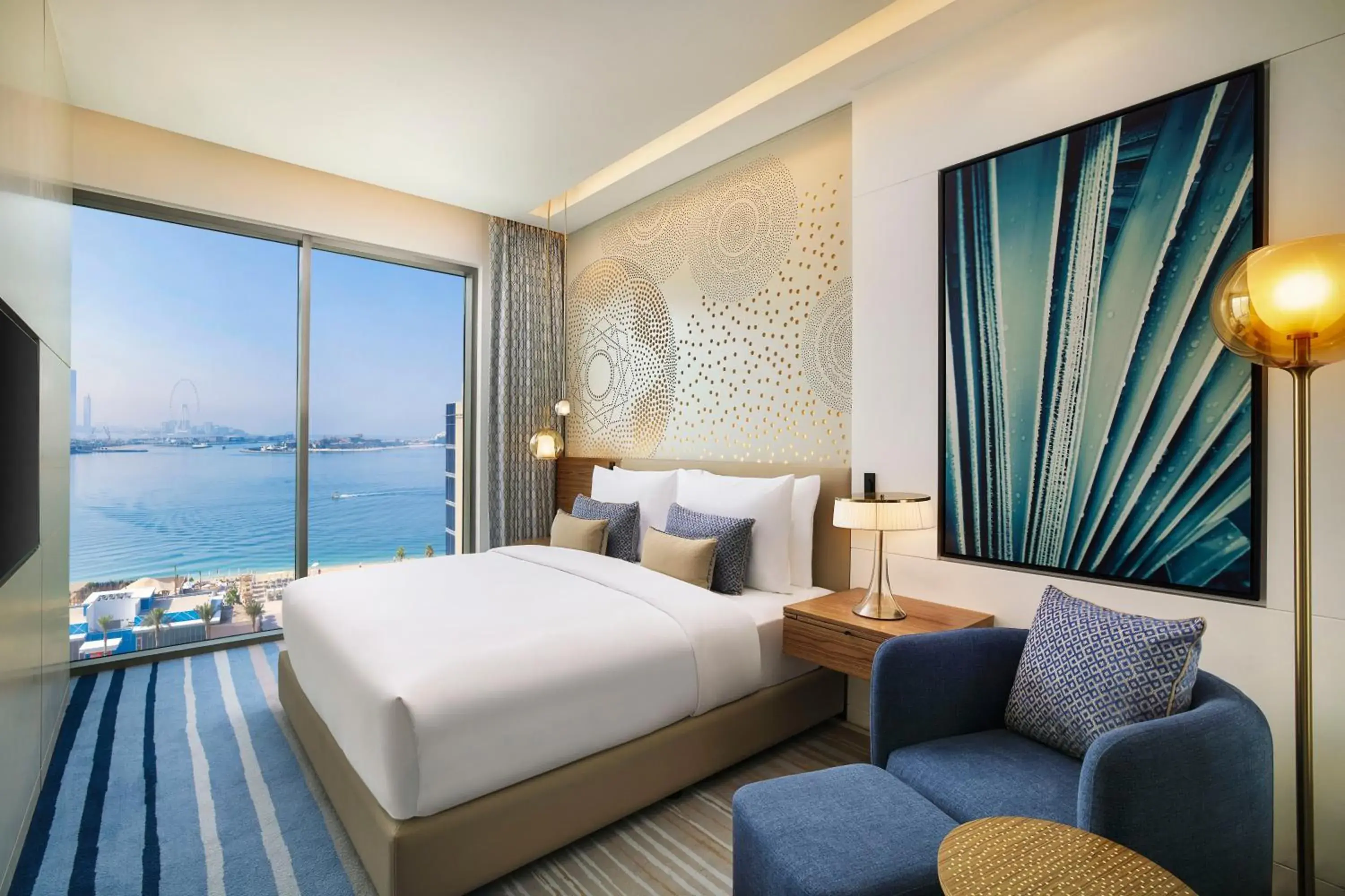 King Room with Sea View in Tumbi Hotel Dubai The Palm,Tapestry Collection Hilton King Room with Sea View in Tumbi Hotel Dubai The Palm,Tapestry Collection Hilton