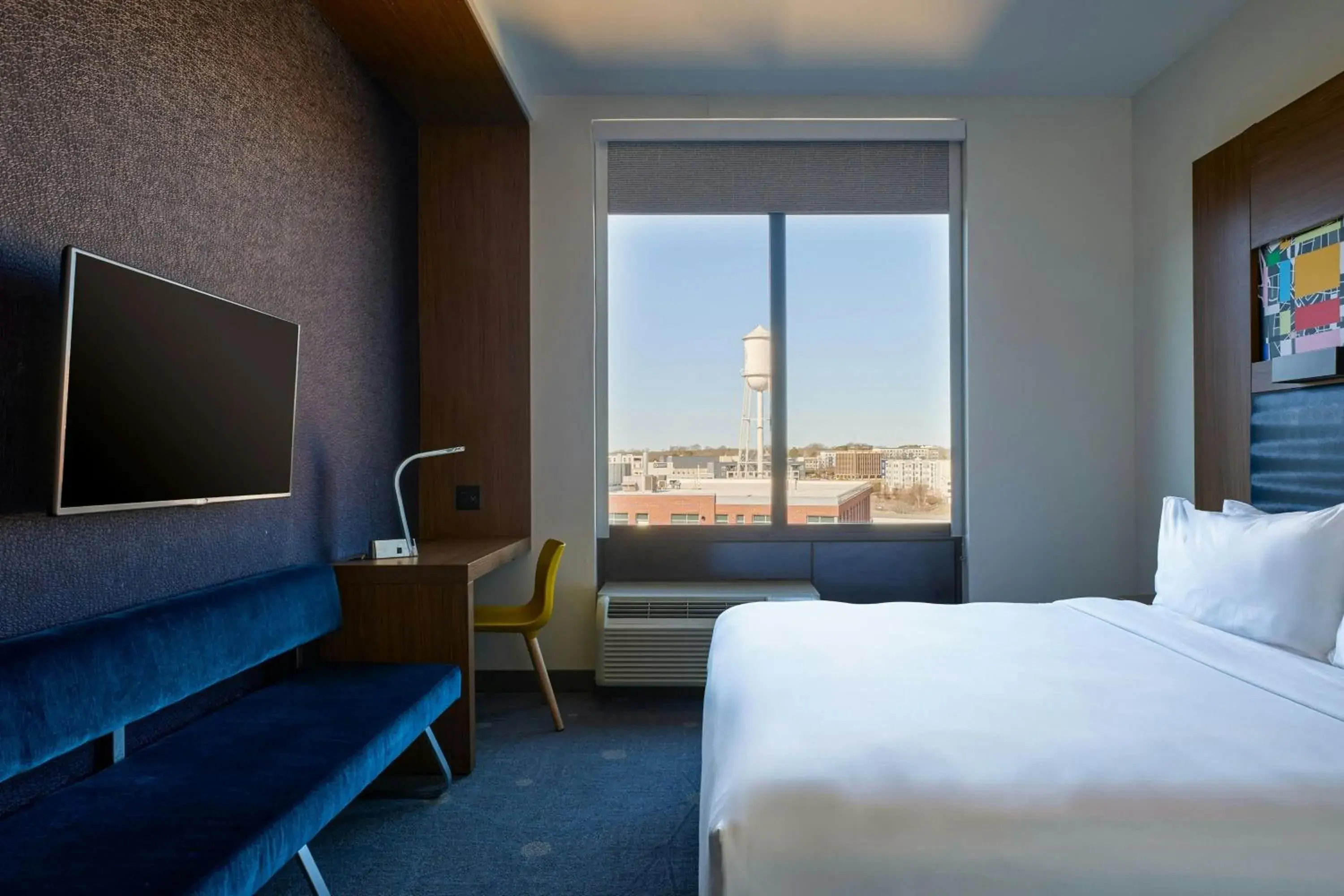 Aloft Deluxe, Larger Guest room, 1 King in Aloft Durham Downtown Aloft Deluxe, Larger Guest room, 1 King in Aloft Durham Downtown