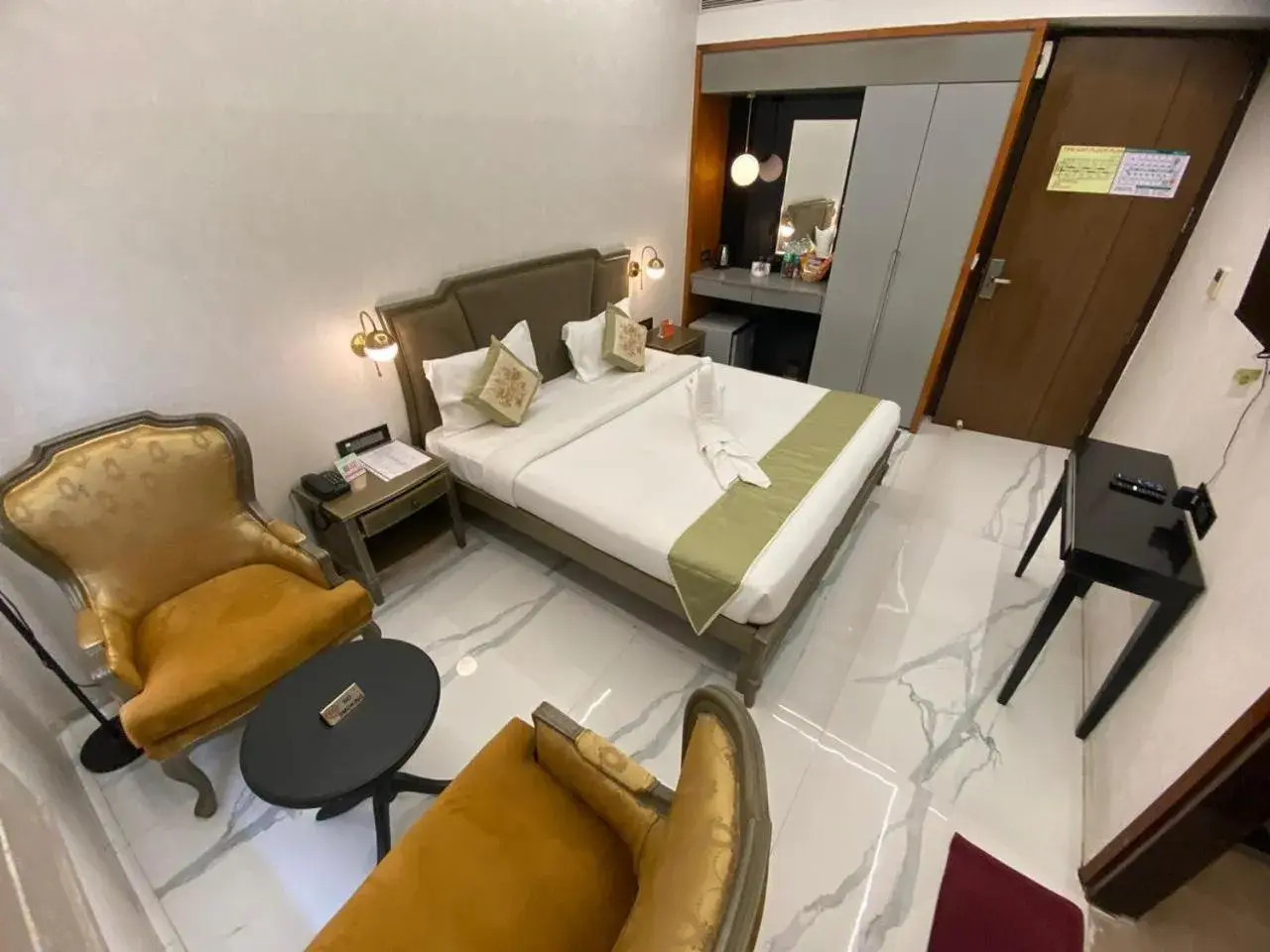 Double Room with Pool View in Sukhmantra Resort & Spa - Candolim Goa Double Room with Pool View in Sukhmantra Resort & Spa - Candolim Goa