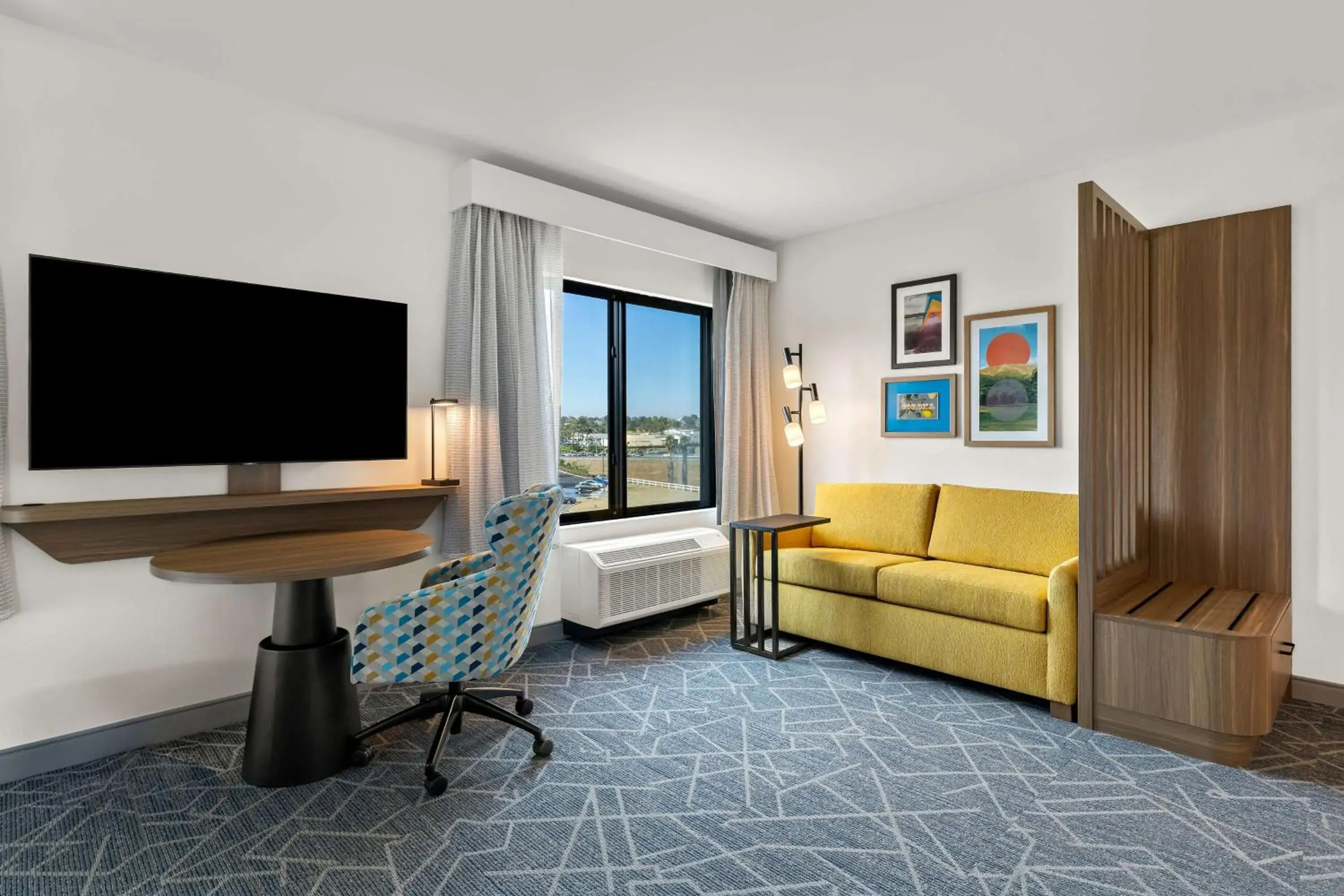 King Studio with Sofa Bed - Hearing Accessible in Hampton Inn & Suites Corona, Ca King Studio with Sofa Bed - Hearing Accessible in Hampton Inn & Suites Corona, Ca