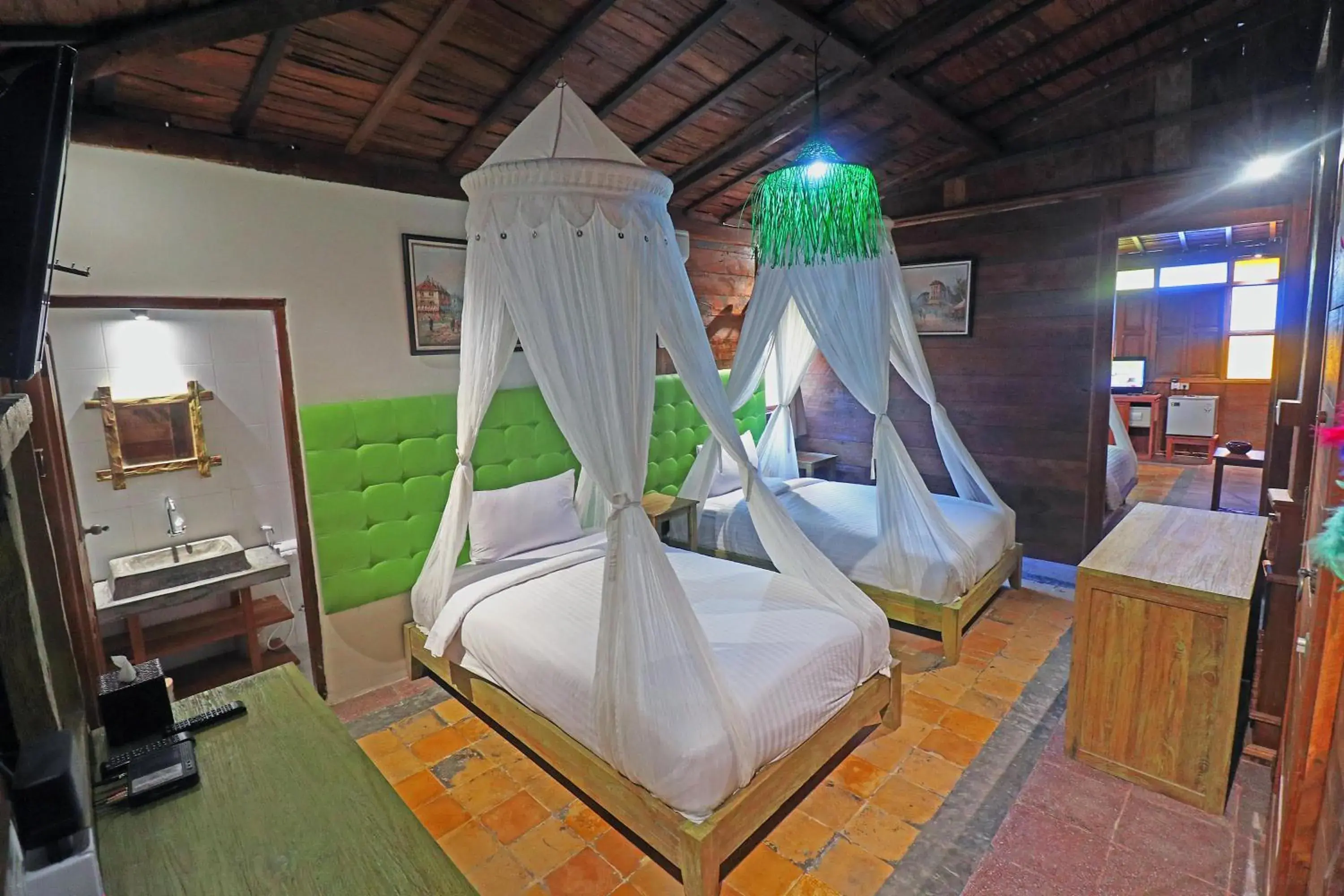 Standard Twin Room with Garden View in Salim Beach Resort Standard Twin Room with Garden View in Salim Beach Resort