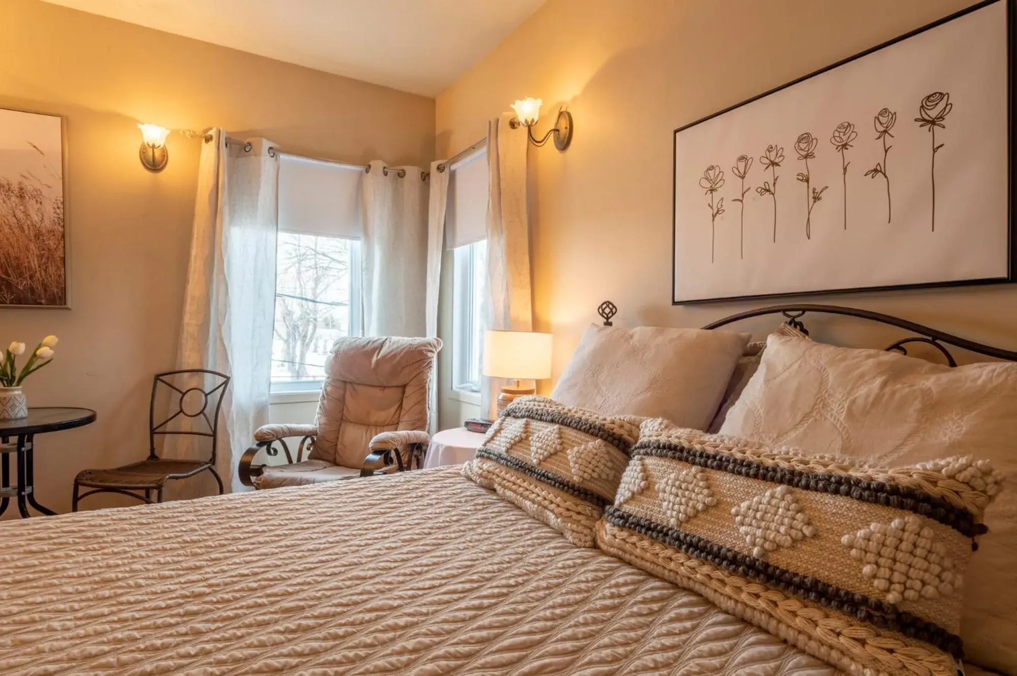 Deluxe Double Room in Auberge l'Intermède du lac Deluxe Double Room in Auberge l'Intermède du lac