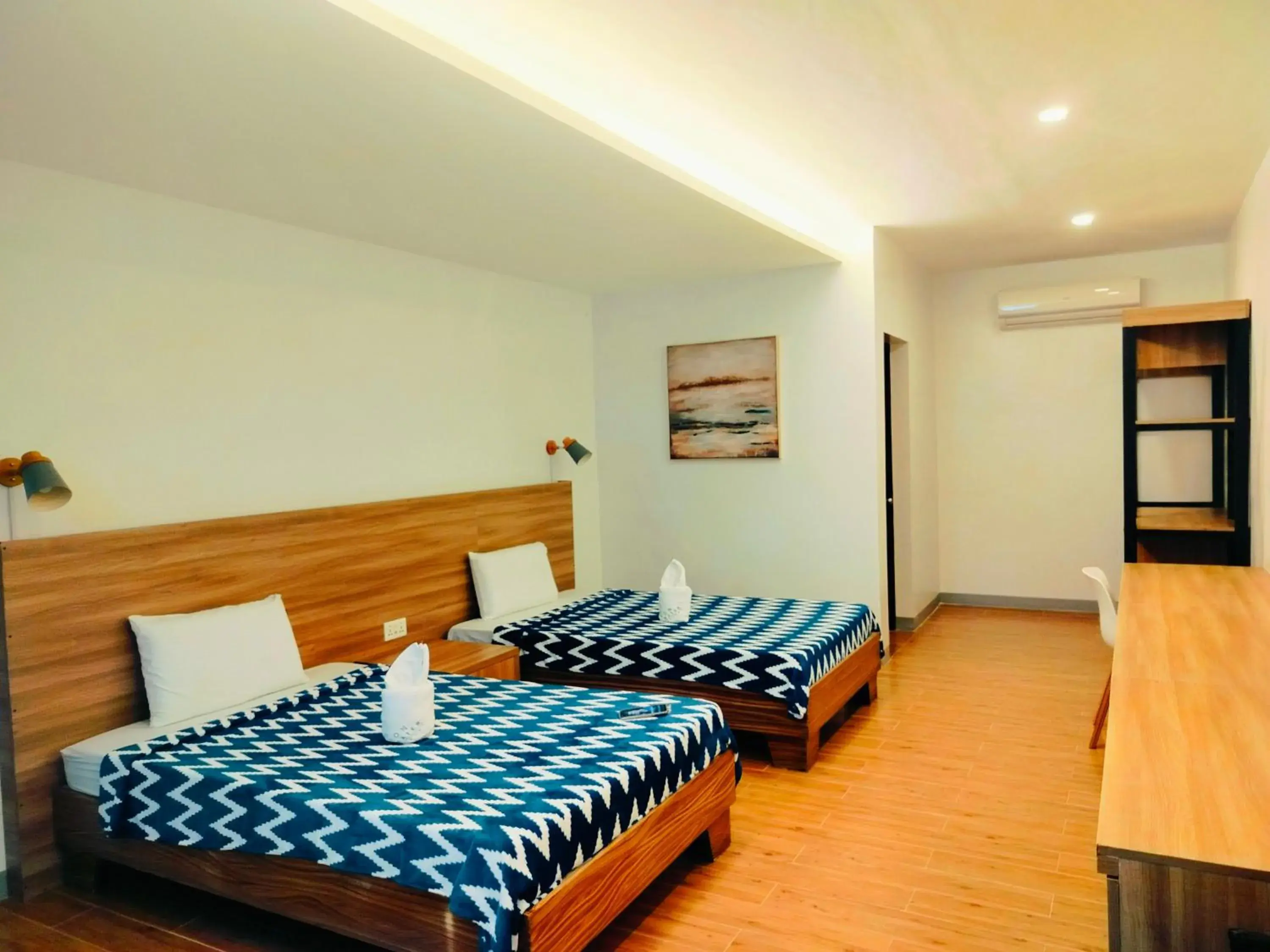 Twin Room with Sea View in Coron Underwater Garden Resort Twin Room with Sea View in Coron Underwater Garden Resort