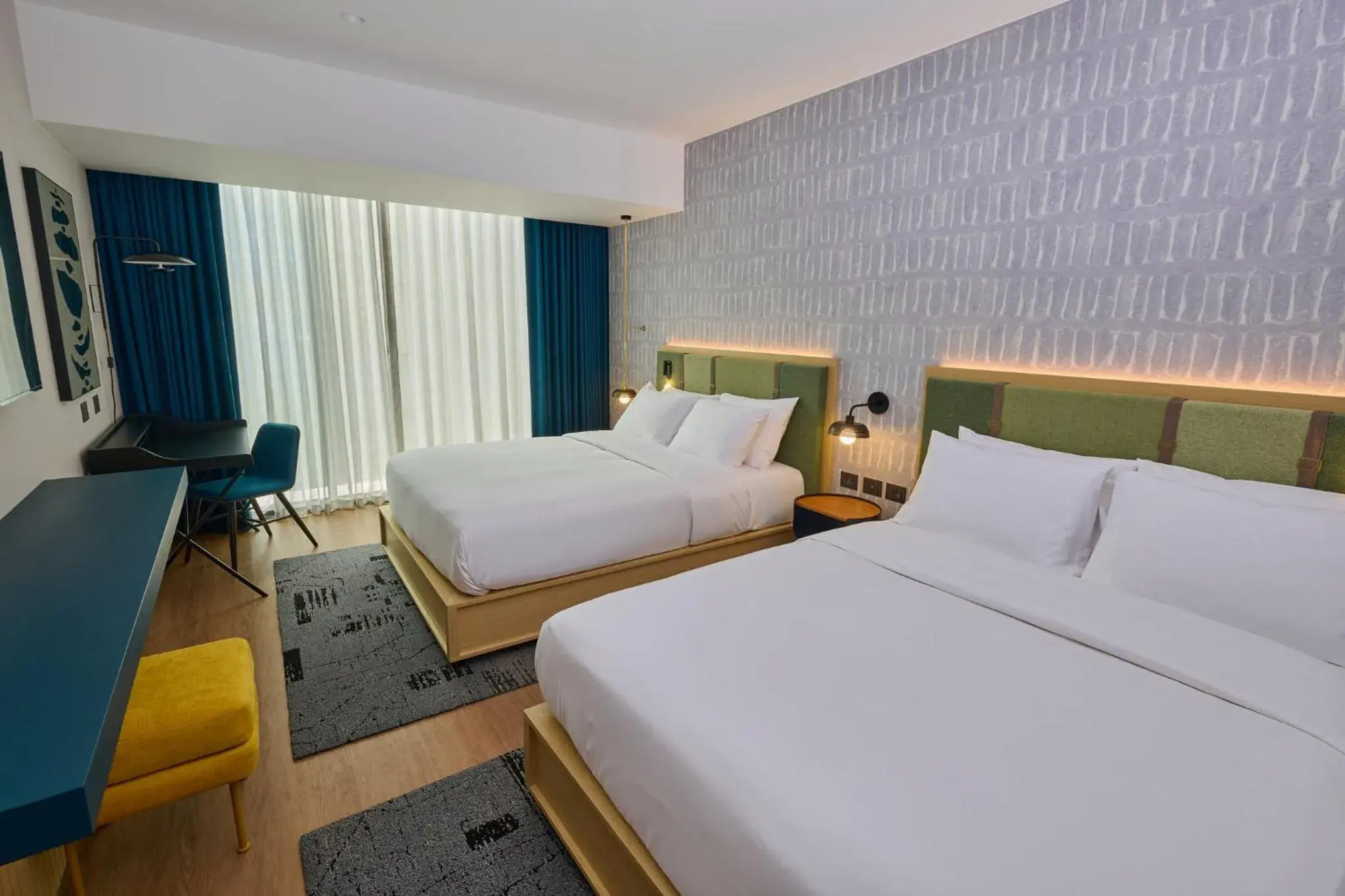 Standard Queen Room with Two Queen Beds in Hotel Indigo Lima Miraflores by IHG Standard Queen Room with Two Queen Beds in Hotel Indigo Lima Miraflores by IHG