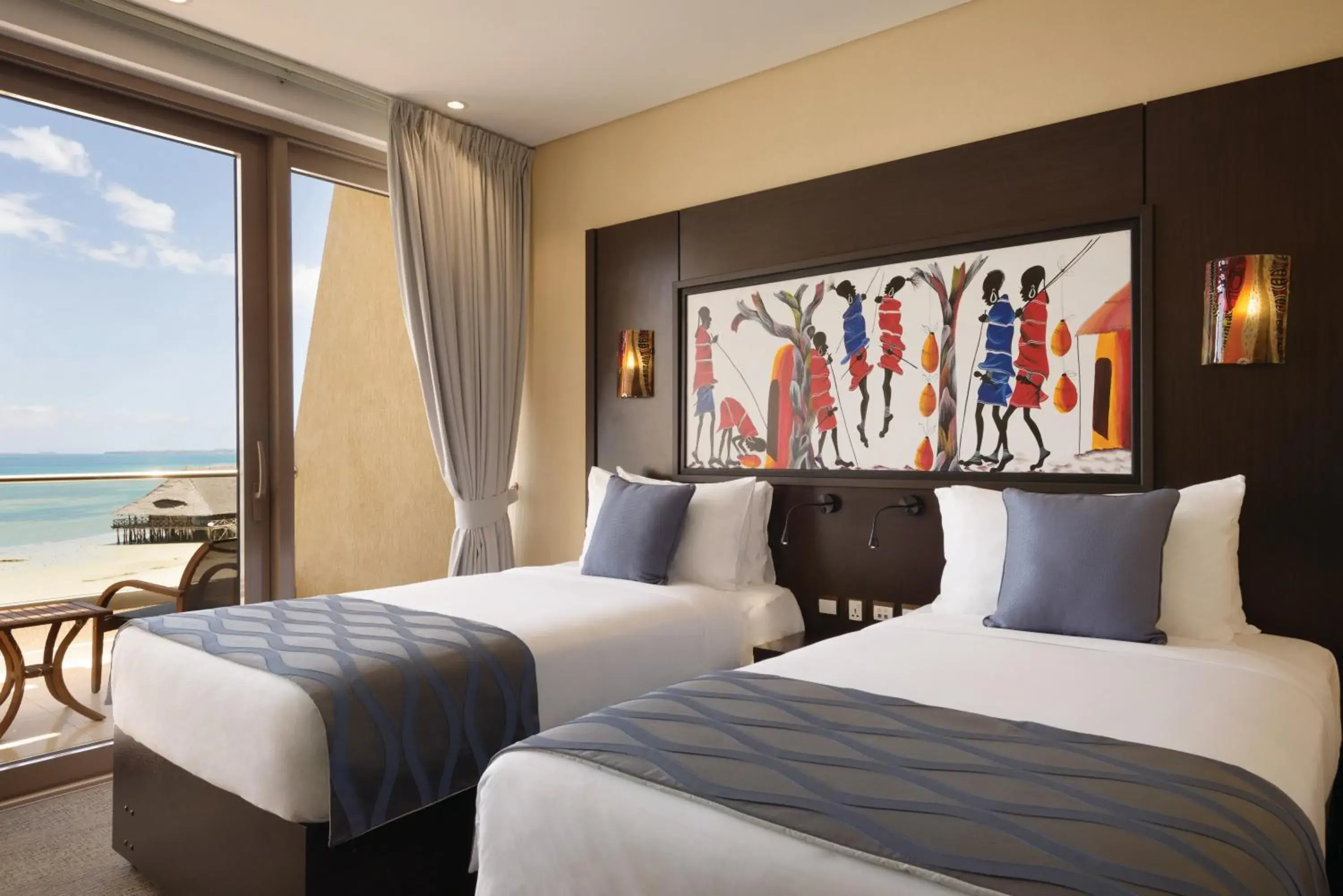 Superior Twin, Non-Smoking - single occupancy - Ocean View in Ramada Resort By Wyndham Dar es Salaam Superior Twin, Non-Smoking - single occupancy - Ocean View in Ramada Resort By Wyndham Dar es Salaam