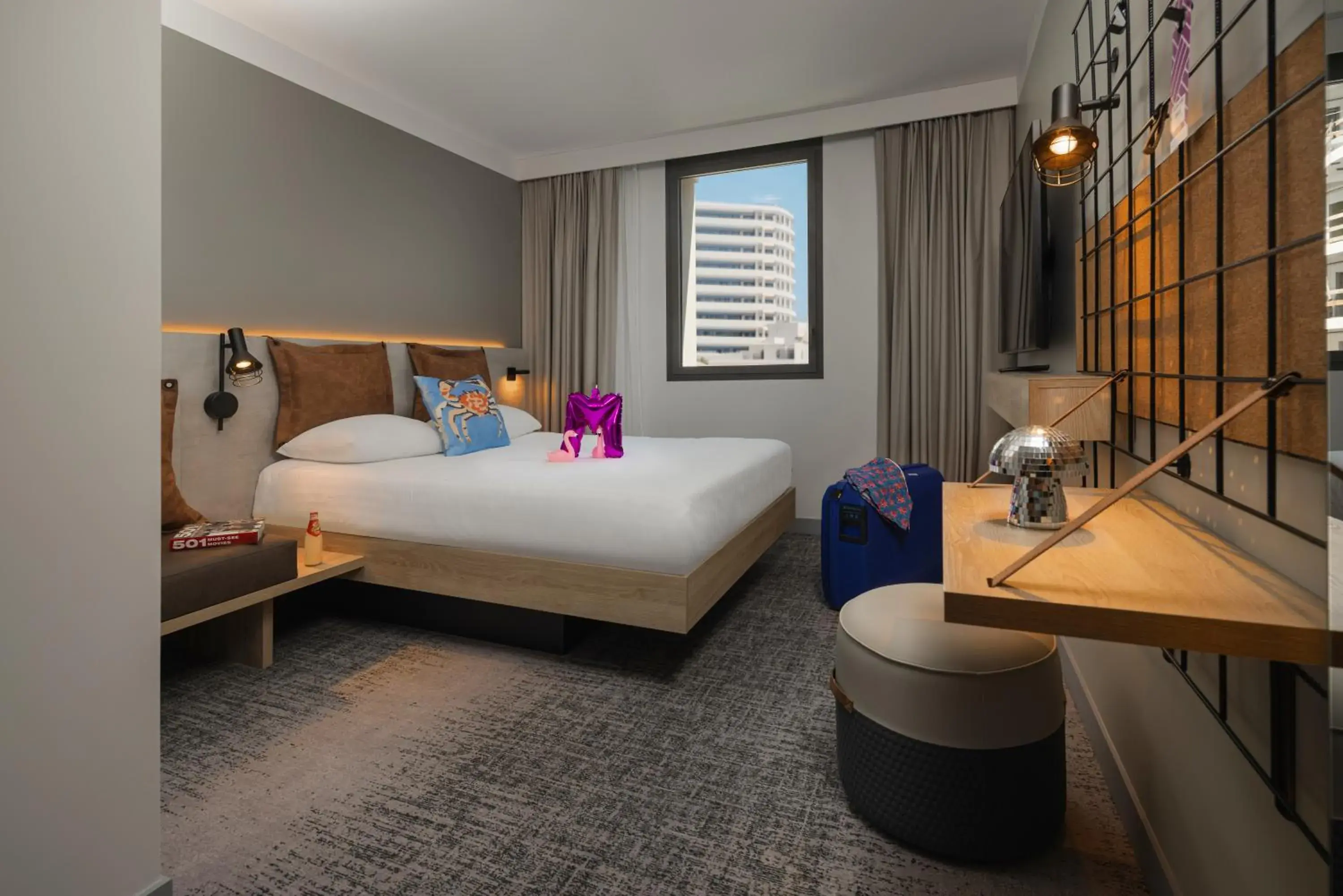 Moxy Superior Double Room in Moxy Nice Moxy Superior Double Room in Moxy Nice