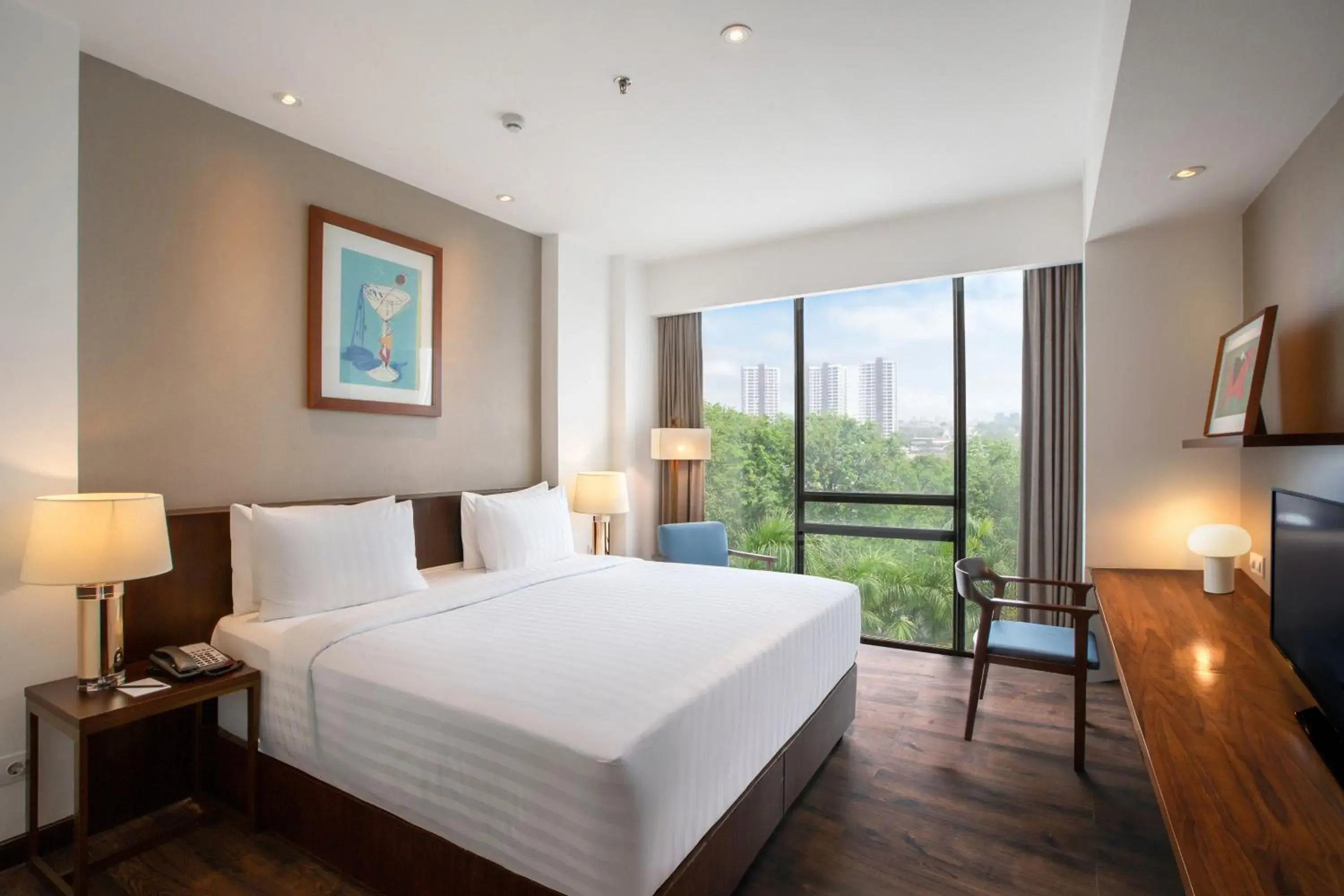 Deluxe King Room in Veranda Hotel Pakubuwono Deluxe King Room in Veranda Hotel Pakubuwono