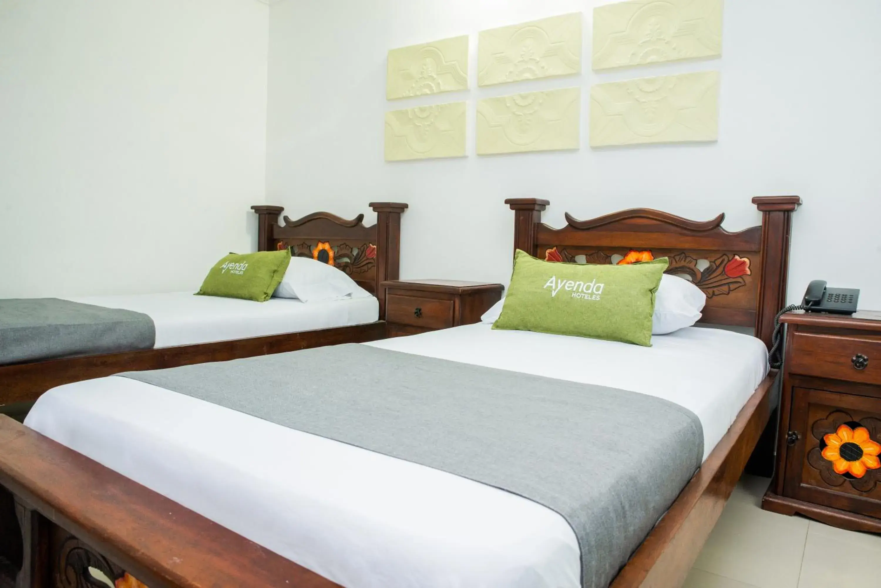 Twin Room in Ayenda 1315 Candiac Twin Room in Ayenda 1315 Candiac