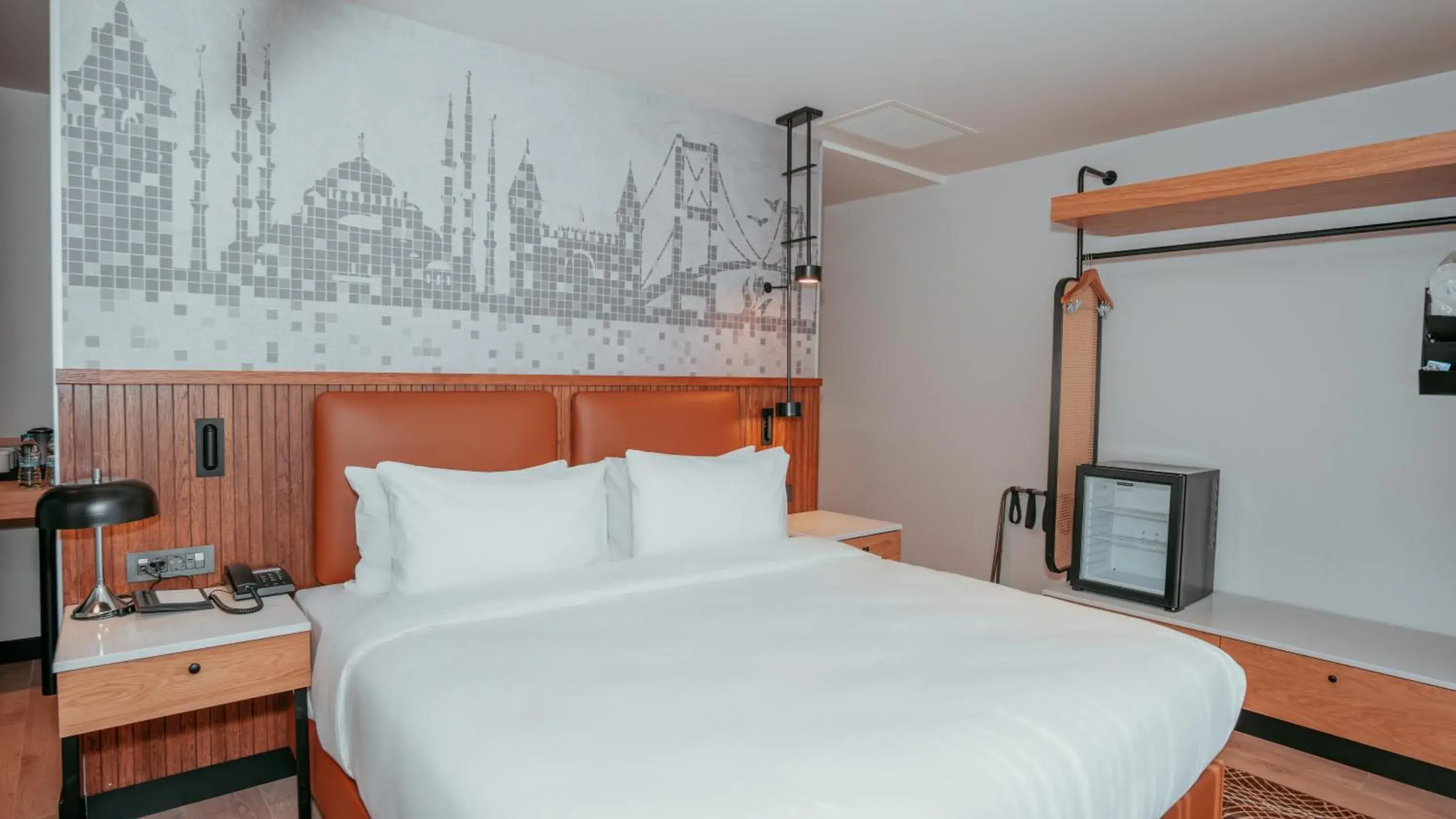 Executive King Room with City View in Tryp by Wyndham Istanbul Beyoglu Executive King Room with City View in Tryp by Wyndham Istanbul Beyoglu