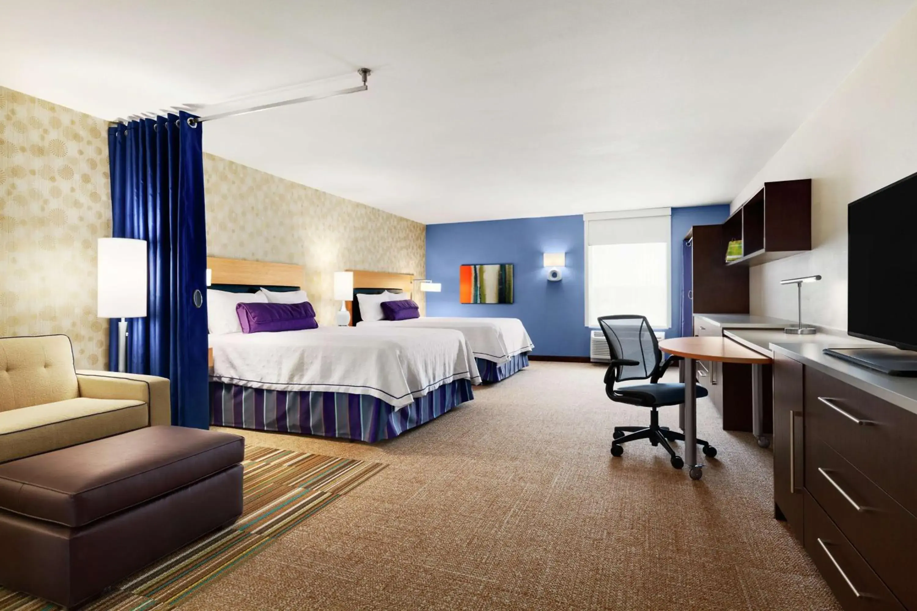 Queen Studio with Two Queen Beds - Non-Smoking in Home2 Suites by Hilton San Angelo Queen Studio with Two Queen Beds - Non-Smoking in Home2 Suites by Hilton San Angelo