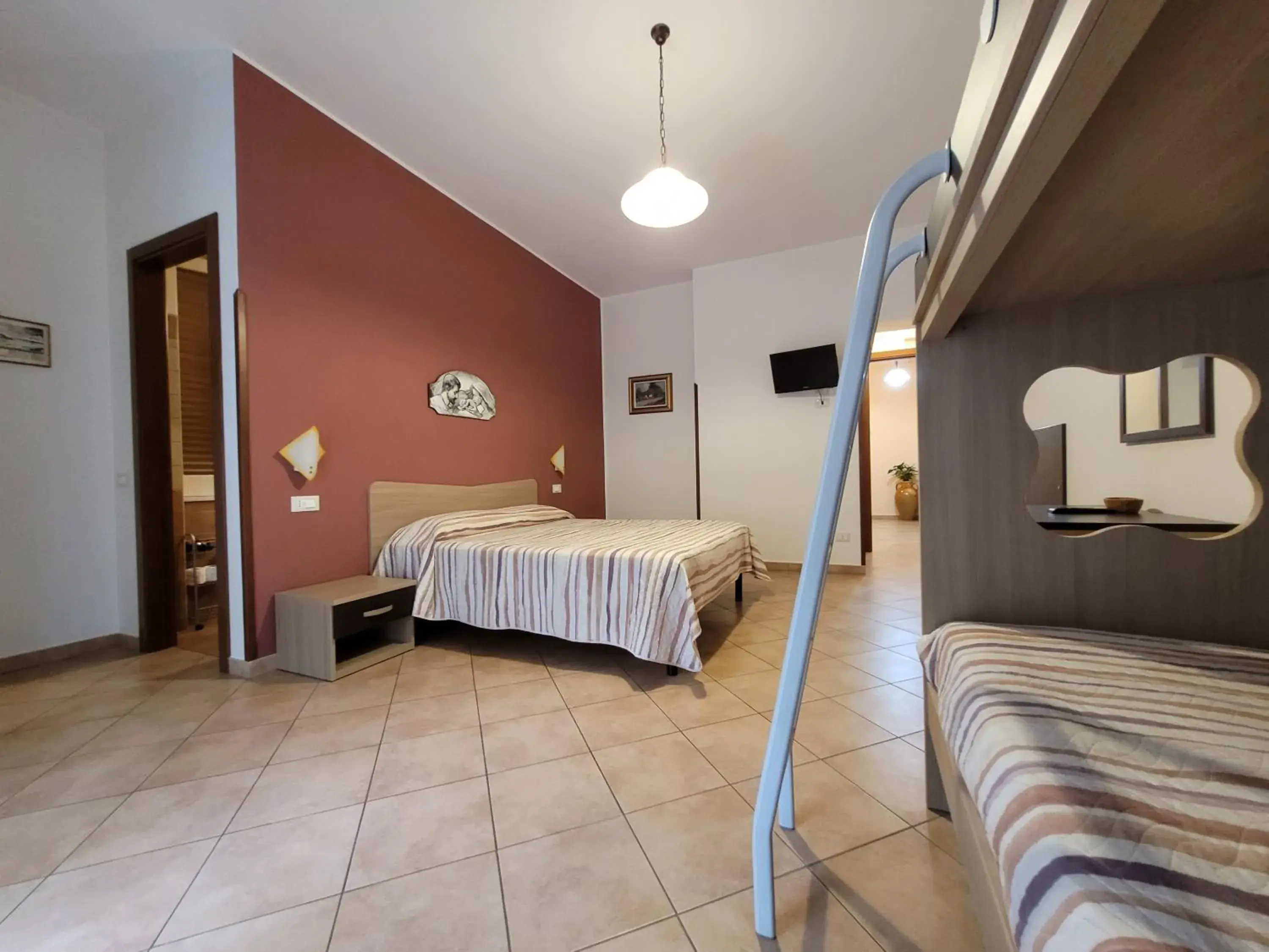 Quadruple Room in B&B La Filanda Quadruple Room in B&B La Filanda