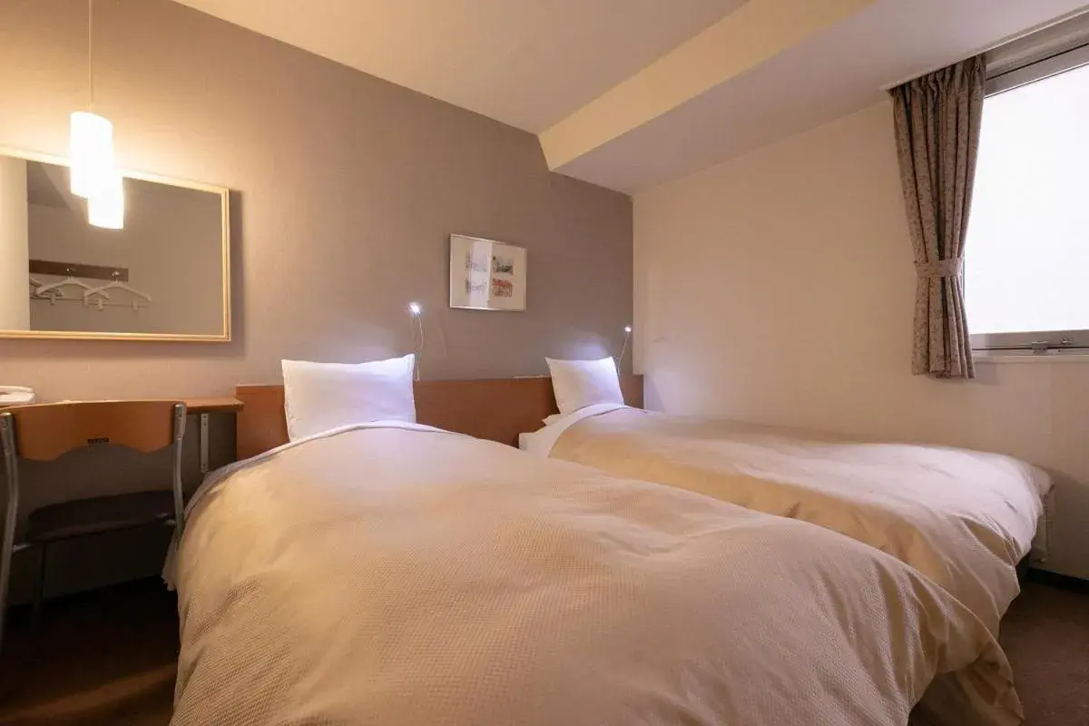 Twin Room - Non-Smoking in Morioka City Hotel Twin Room - Non-Smoking in Morioka City Hotel