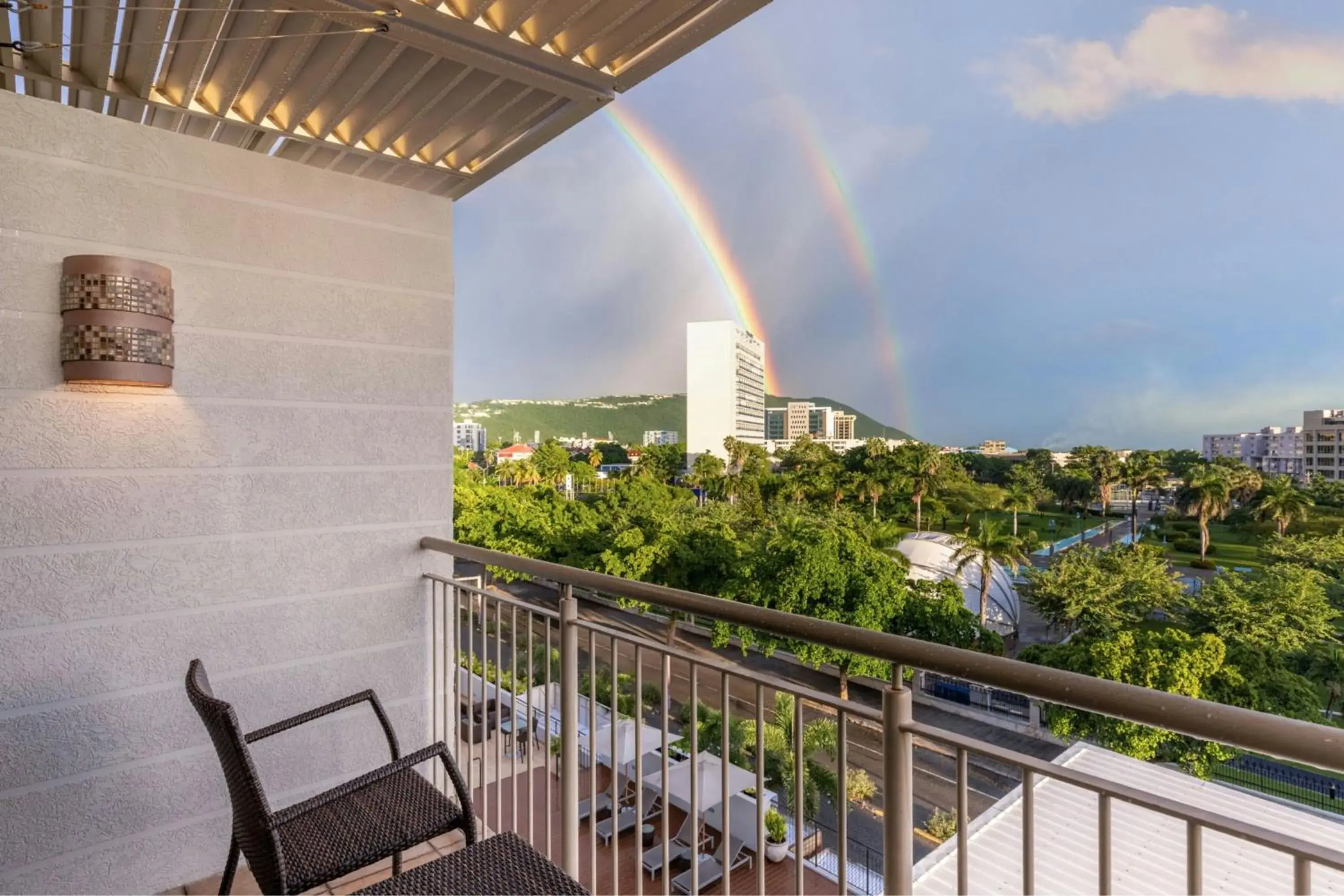 Superior with Balcony, Guest room, 2 Queen, City view in Courtyard by Marriott Kingston, Jamaica Superior with Balcony, Guest room, 2 Queen, City view in Courtyard by Marriott Kingston, Jamaica