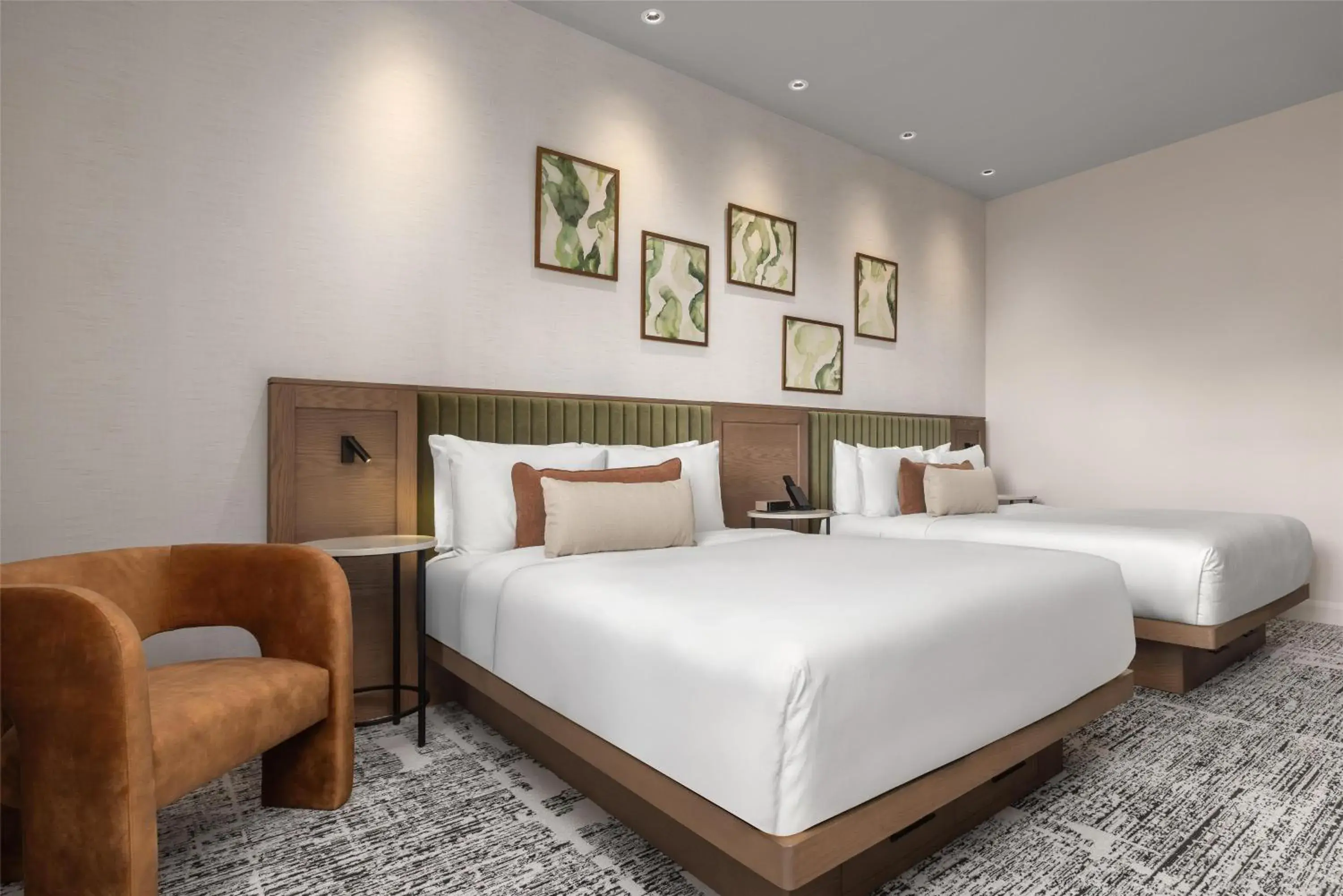 Queen Room with Two Queen Beds in Hotel Railwayparc Montreal, Tapestry Collection By Hilton Queen Room with Two Queen Beds in Hotel Railwayparc Montreal, Tapestry Collection By Hilton