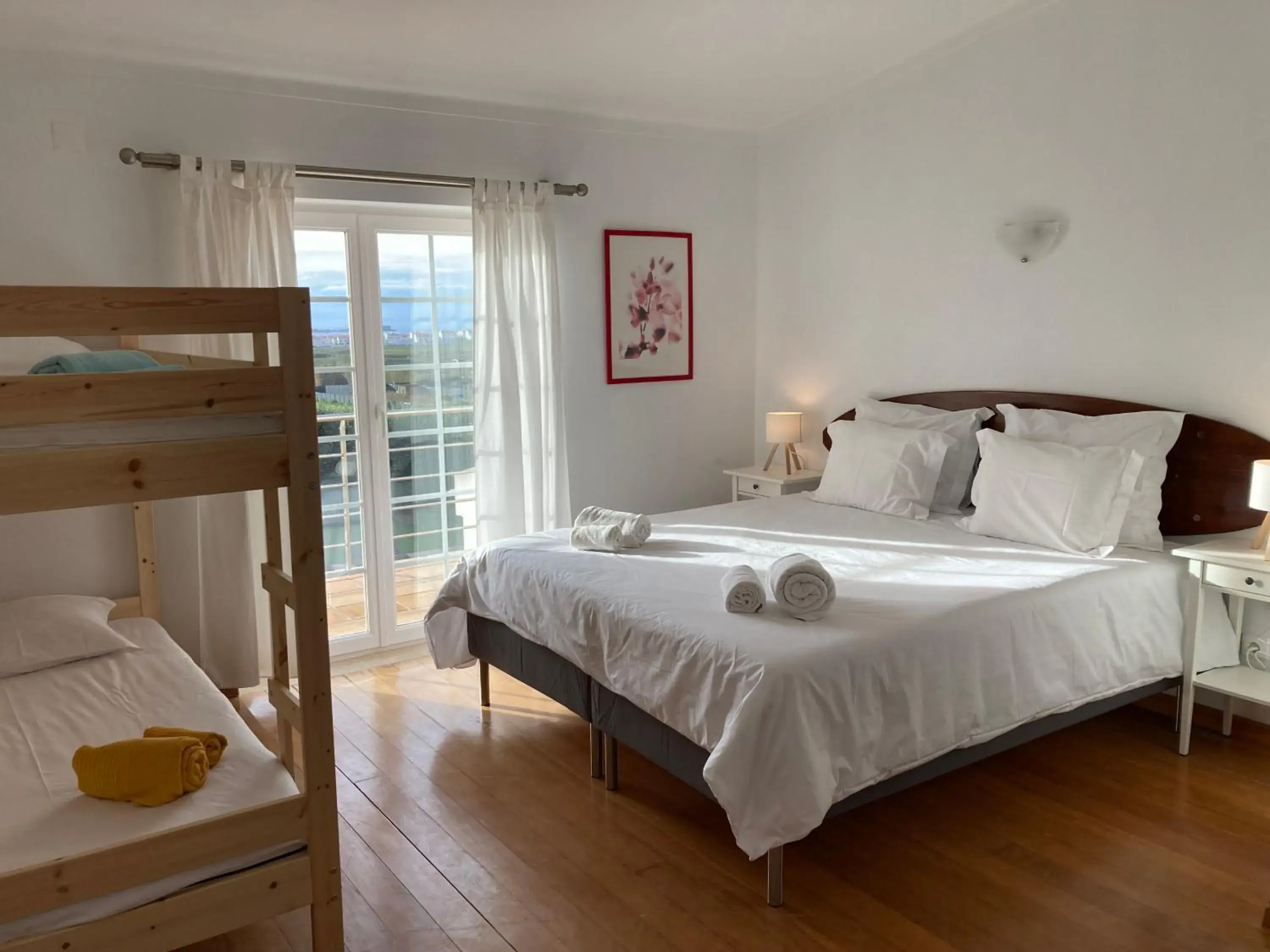 Quadruple Room with Shared Bathroom in FreeSurfCamp & Hostel Quadruple Room with Shared Bathroom in FreeSurfCamp & Hostel